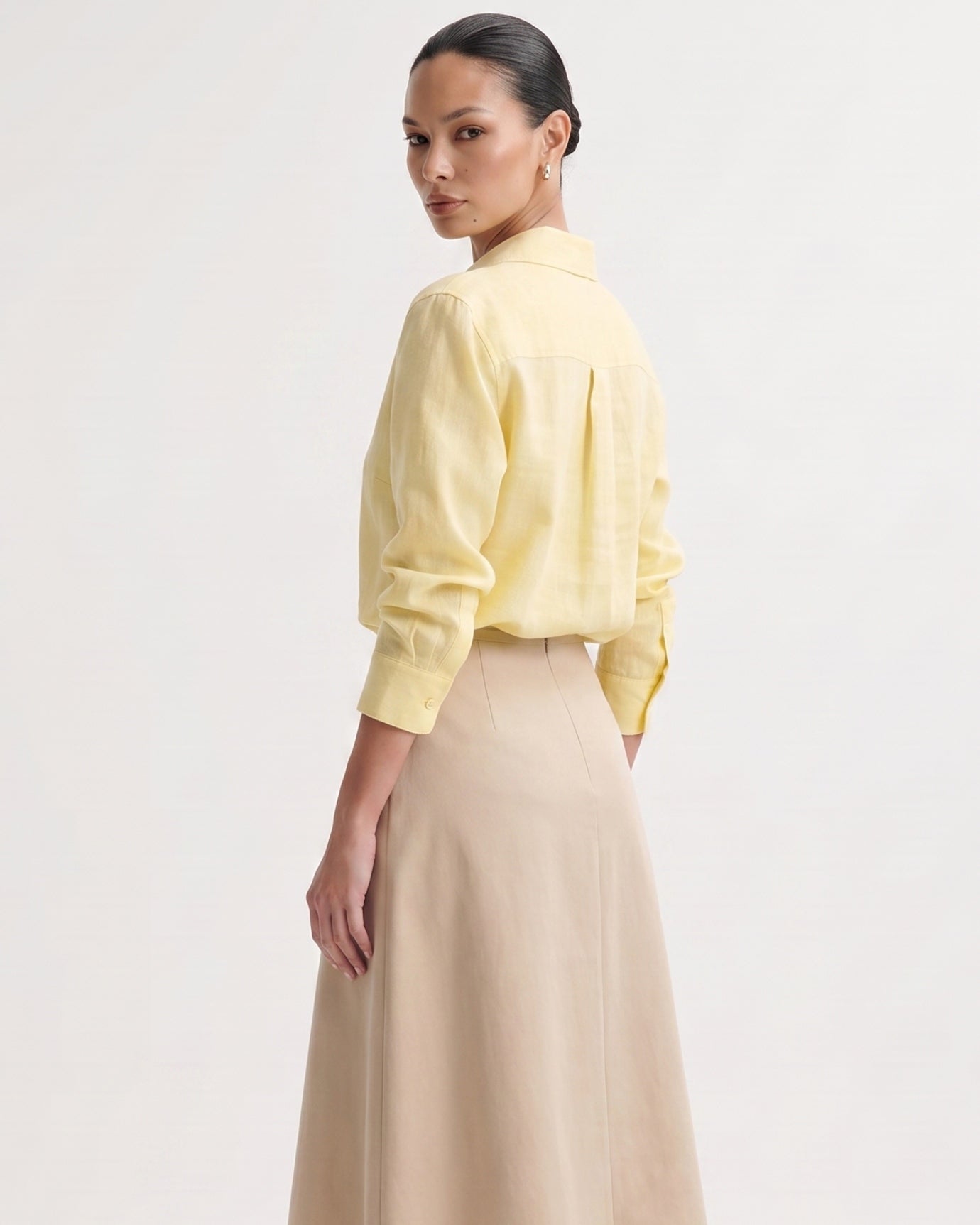 Milena Natural Linen Shirt