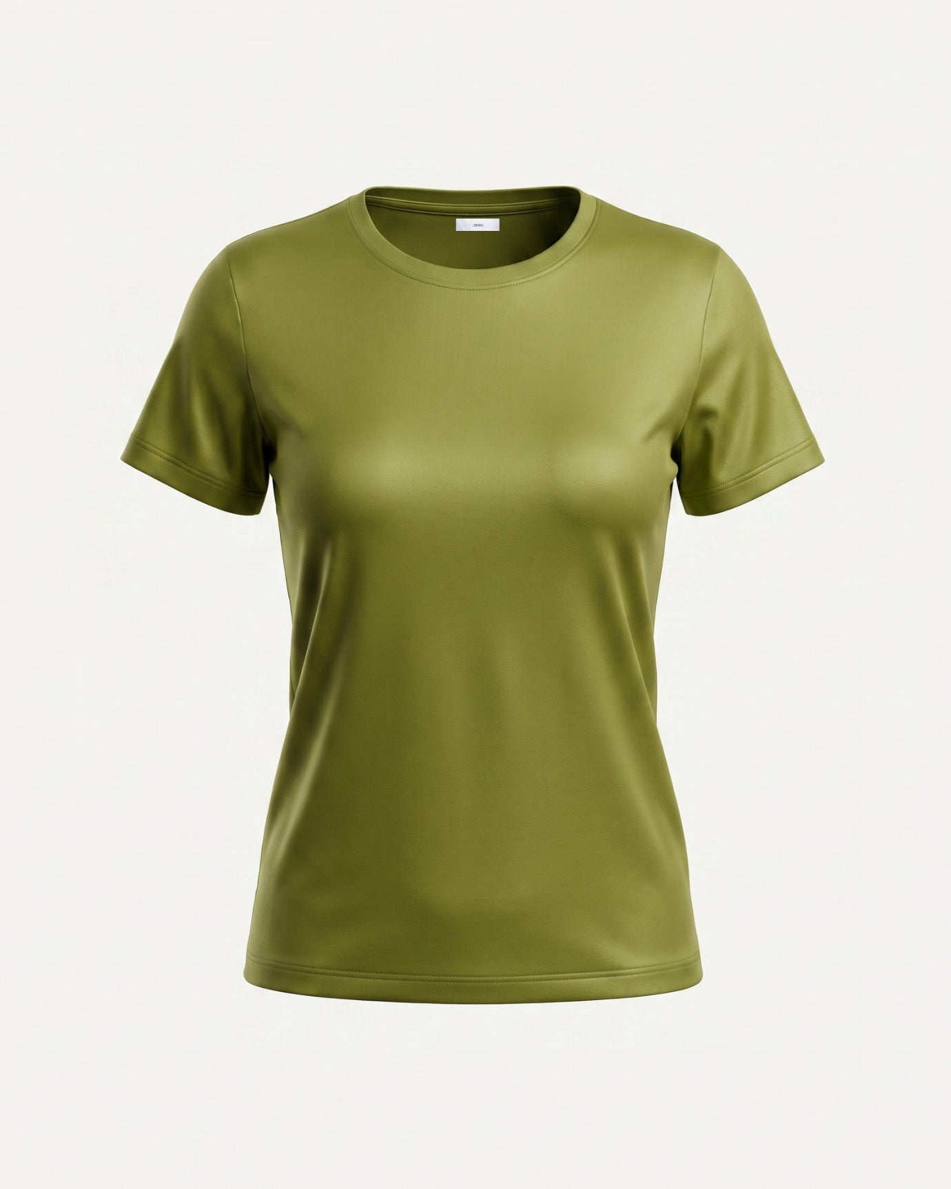 High-end Mercerized Cotton Woman Round Neck T-Shirt