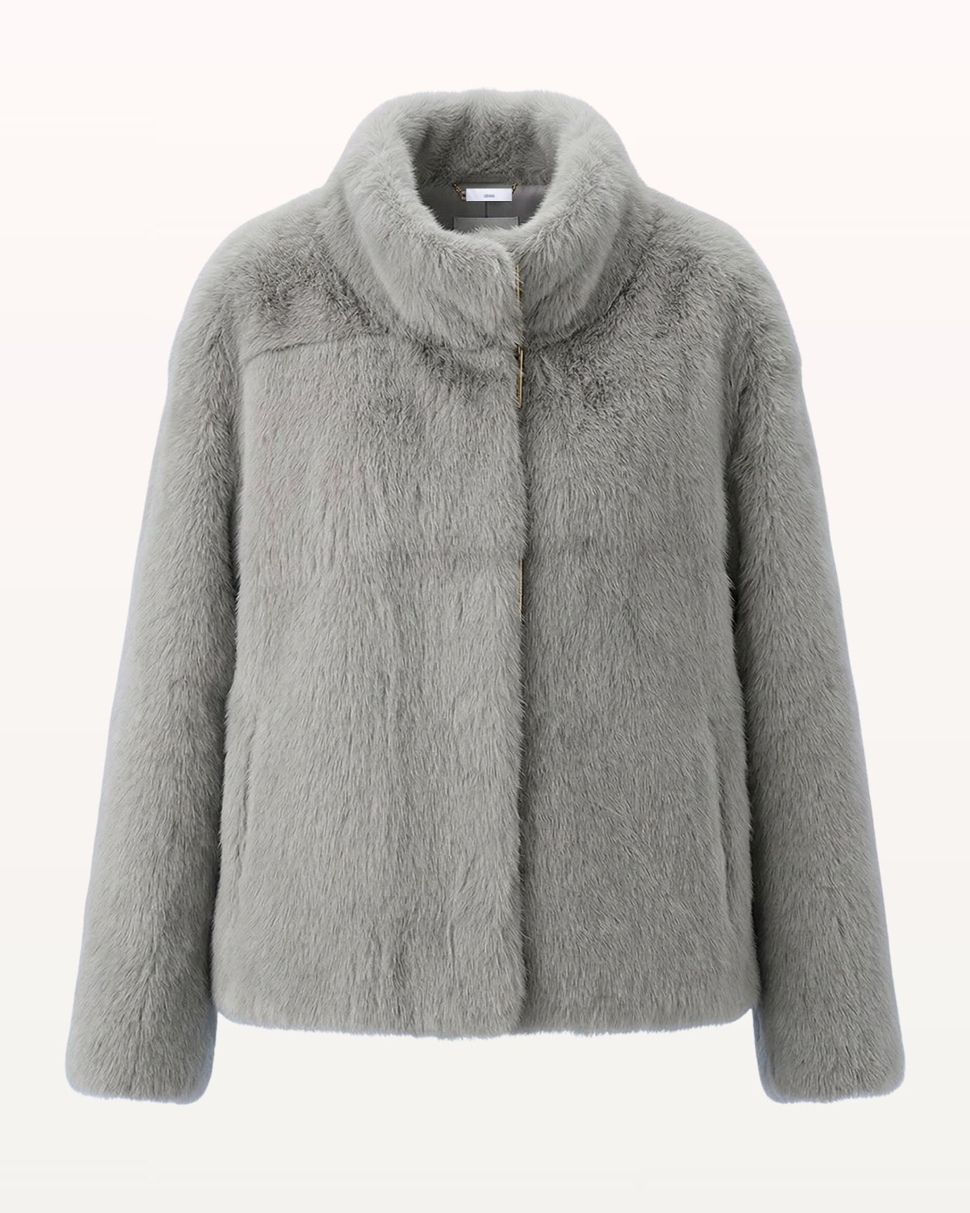 Abrigo de piel de conejo Lina