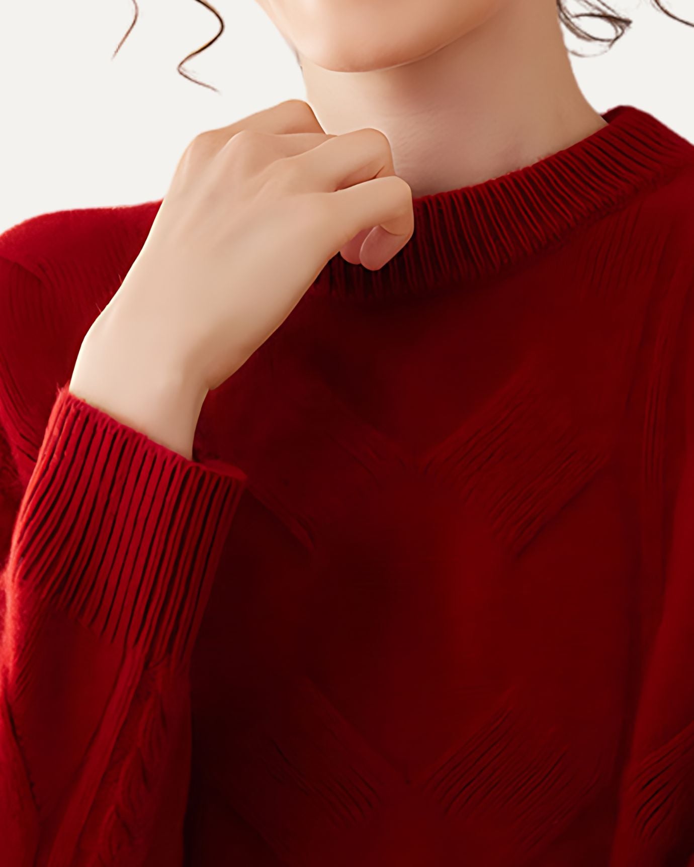 Rose Cashmere Sweater