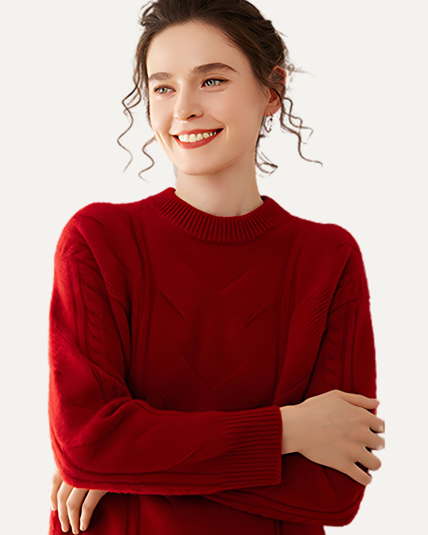 Rose Cashmere Sweater