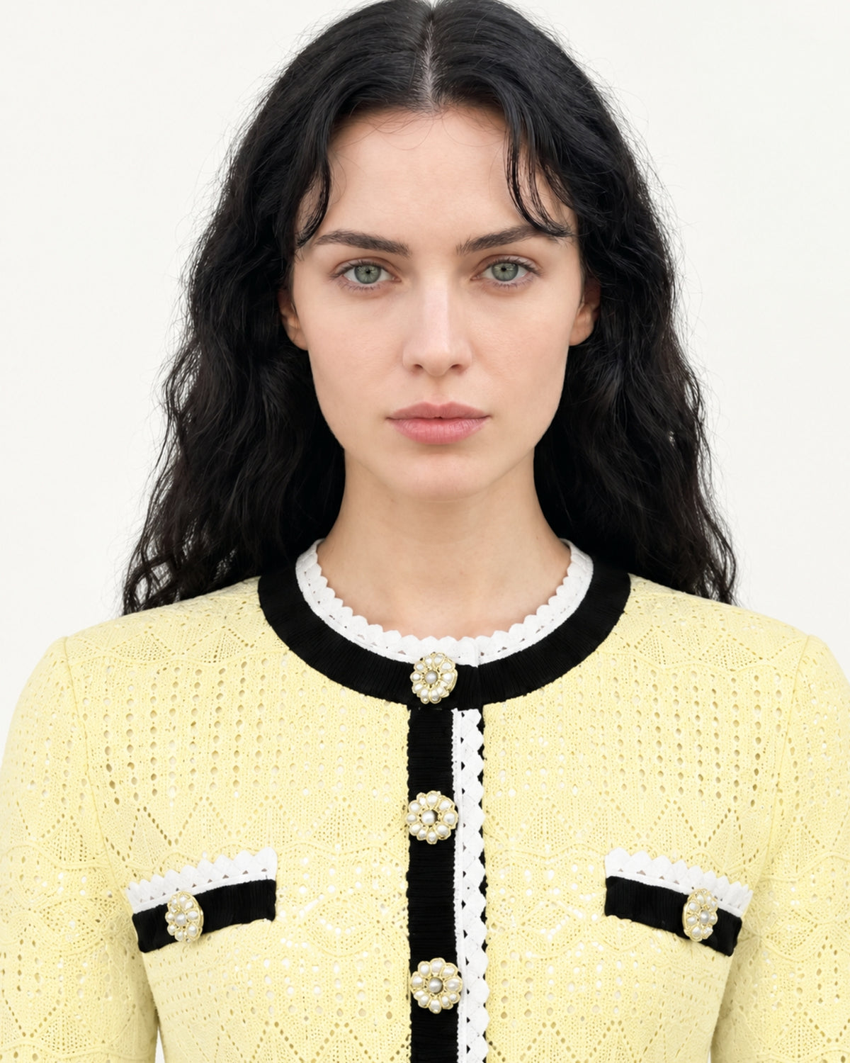 Celia Long-Sleeve Belted Cutout Dress