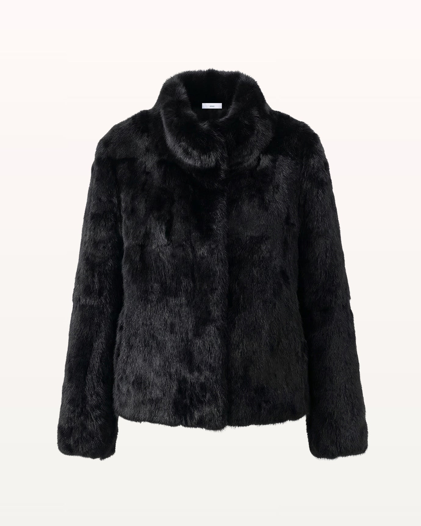 Abrigo de piel de conejo Lina