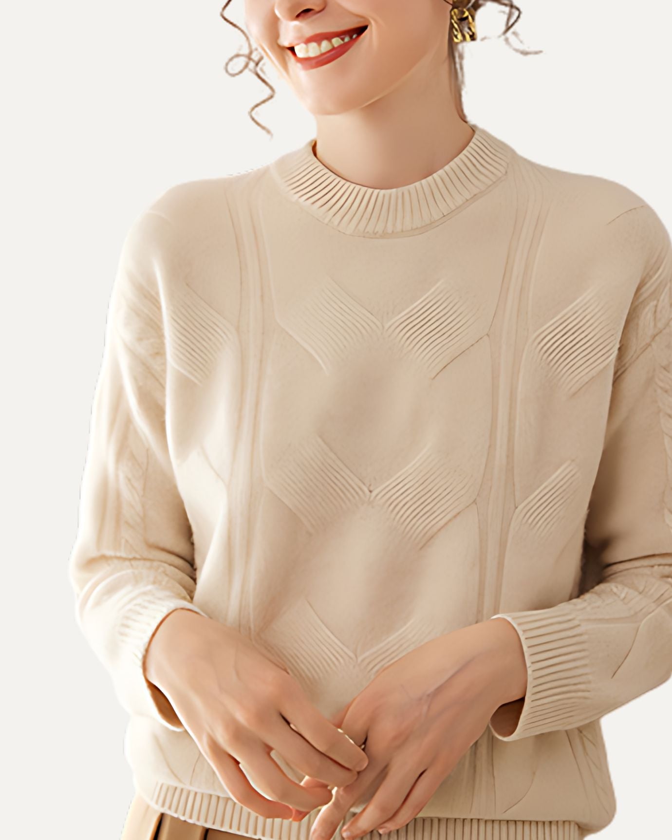 Rose Cashmere Sweater