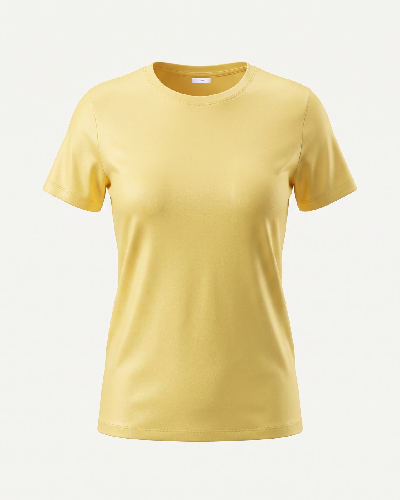 High-end Mercerized Cotton Woman Round Neck T-Shirt