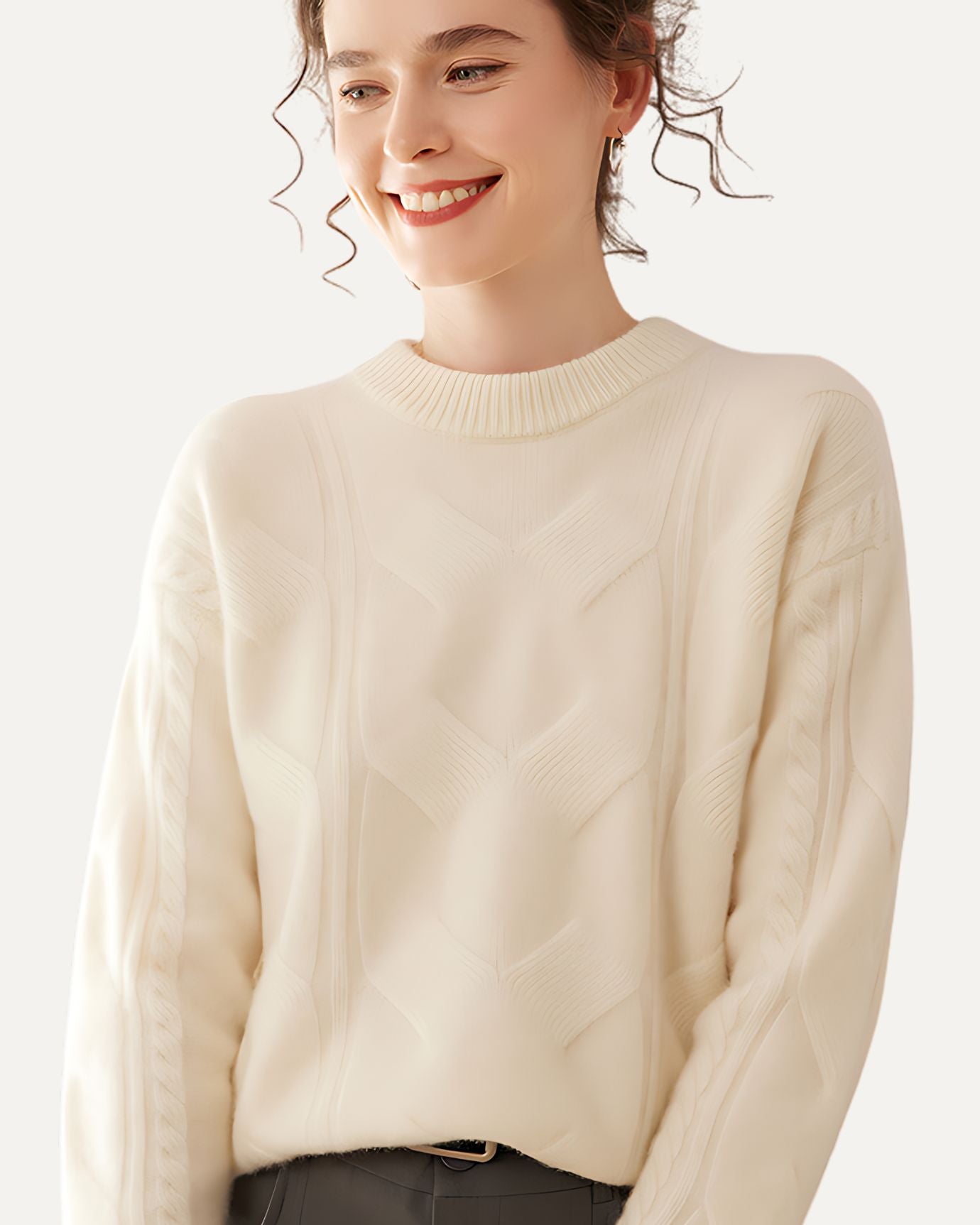 Rose Cashmere Sweater