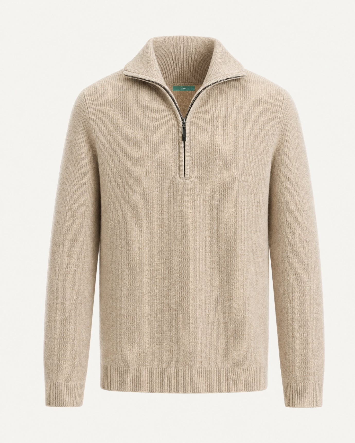 St Moritz Half-Zip Cashmere Knit Pullover