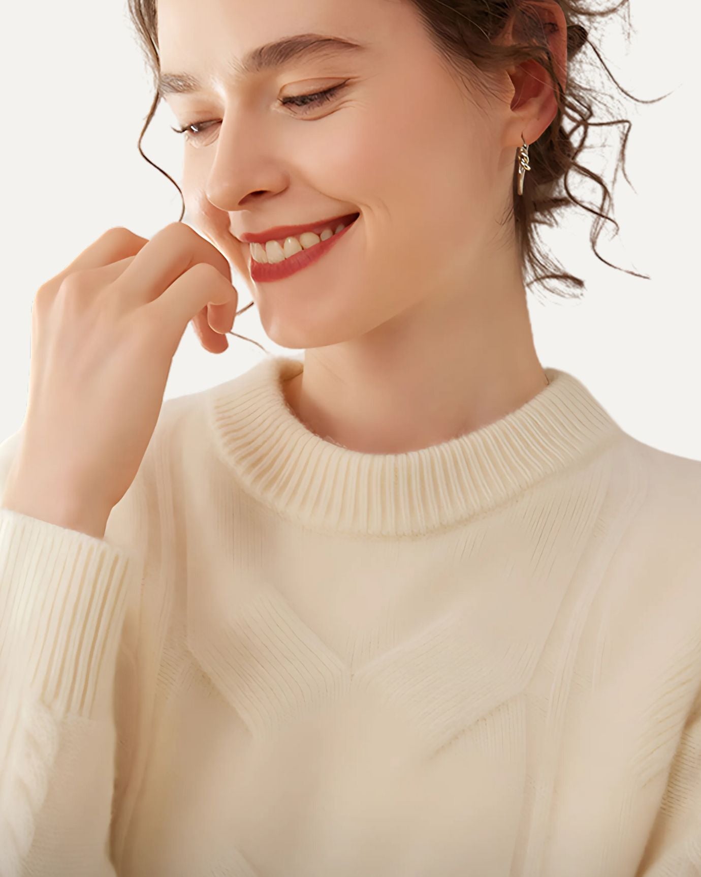 Rose Cashmere Sweater