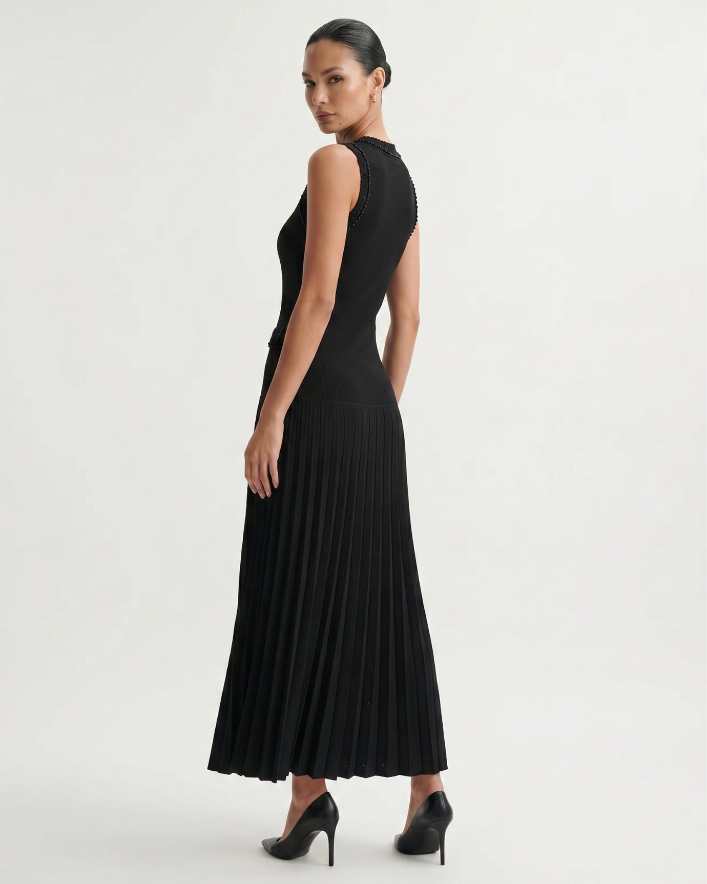 Kira Sleeveless Long Dress