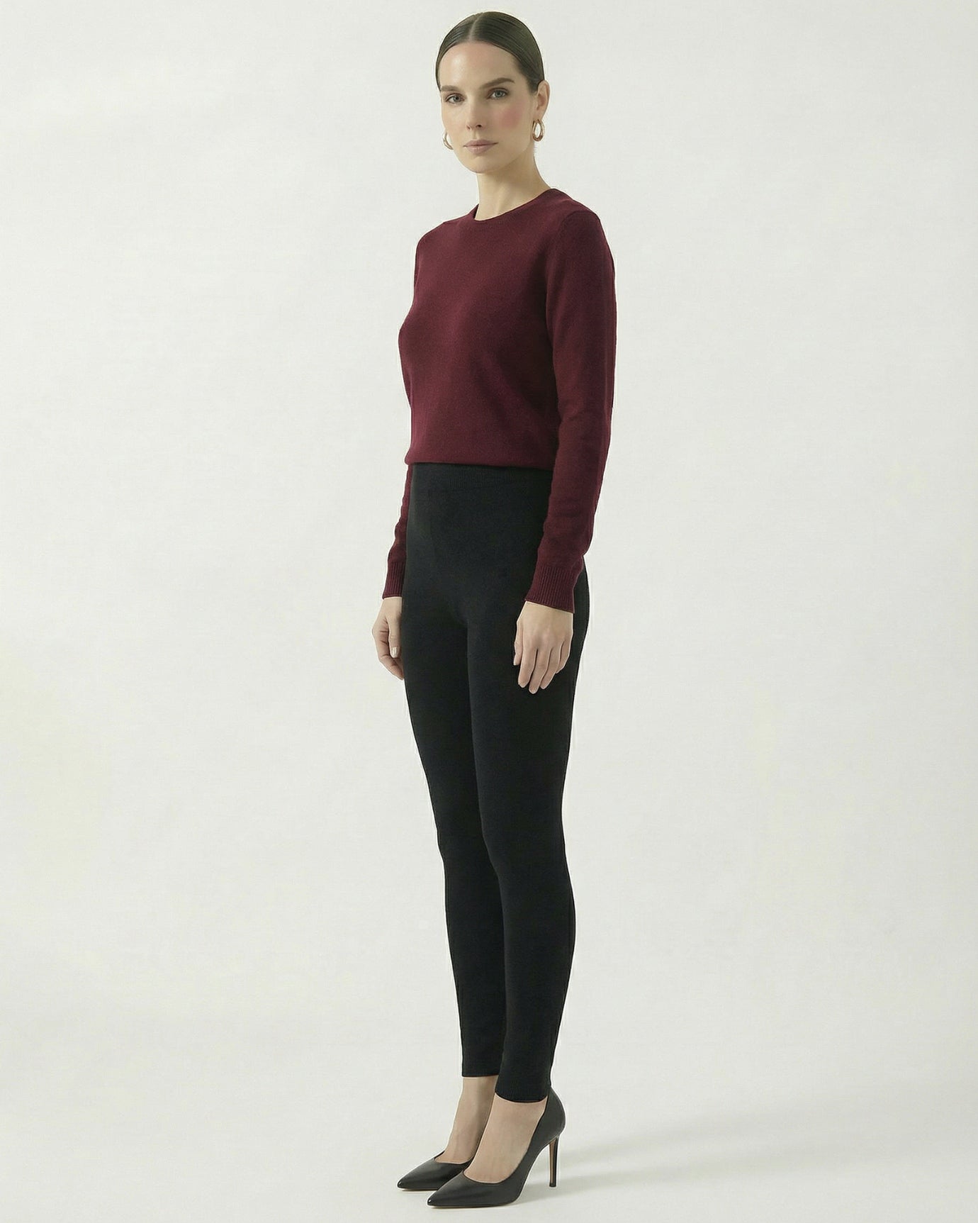 Dina Cashmere Knitted Leggings