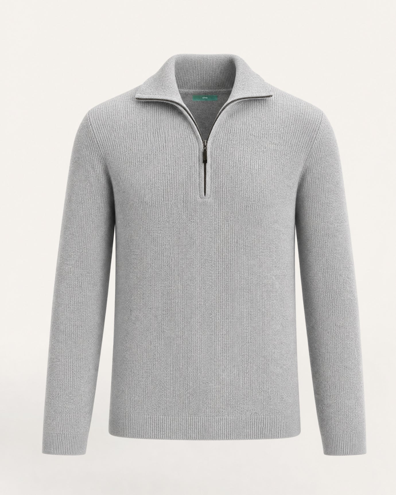 St Moritz Half-Zip Cashmere Knit Pullover