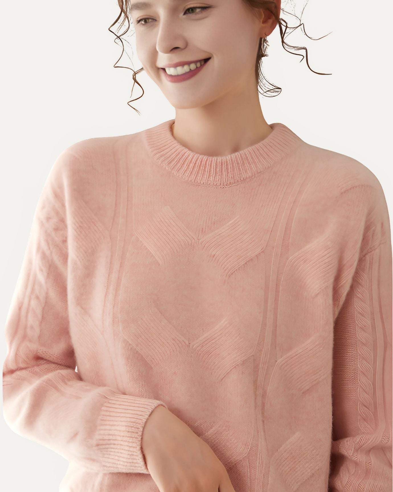 Rose Cashmere Sweater