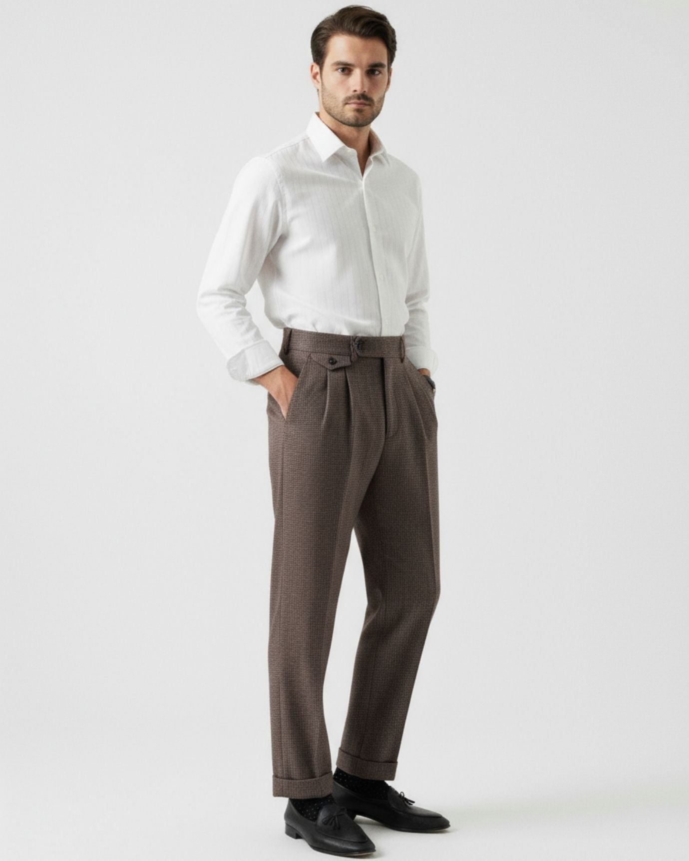 Old Money Trousers Neapolitan Wool