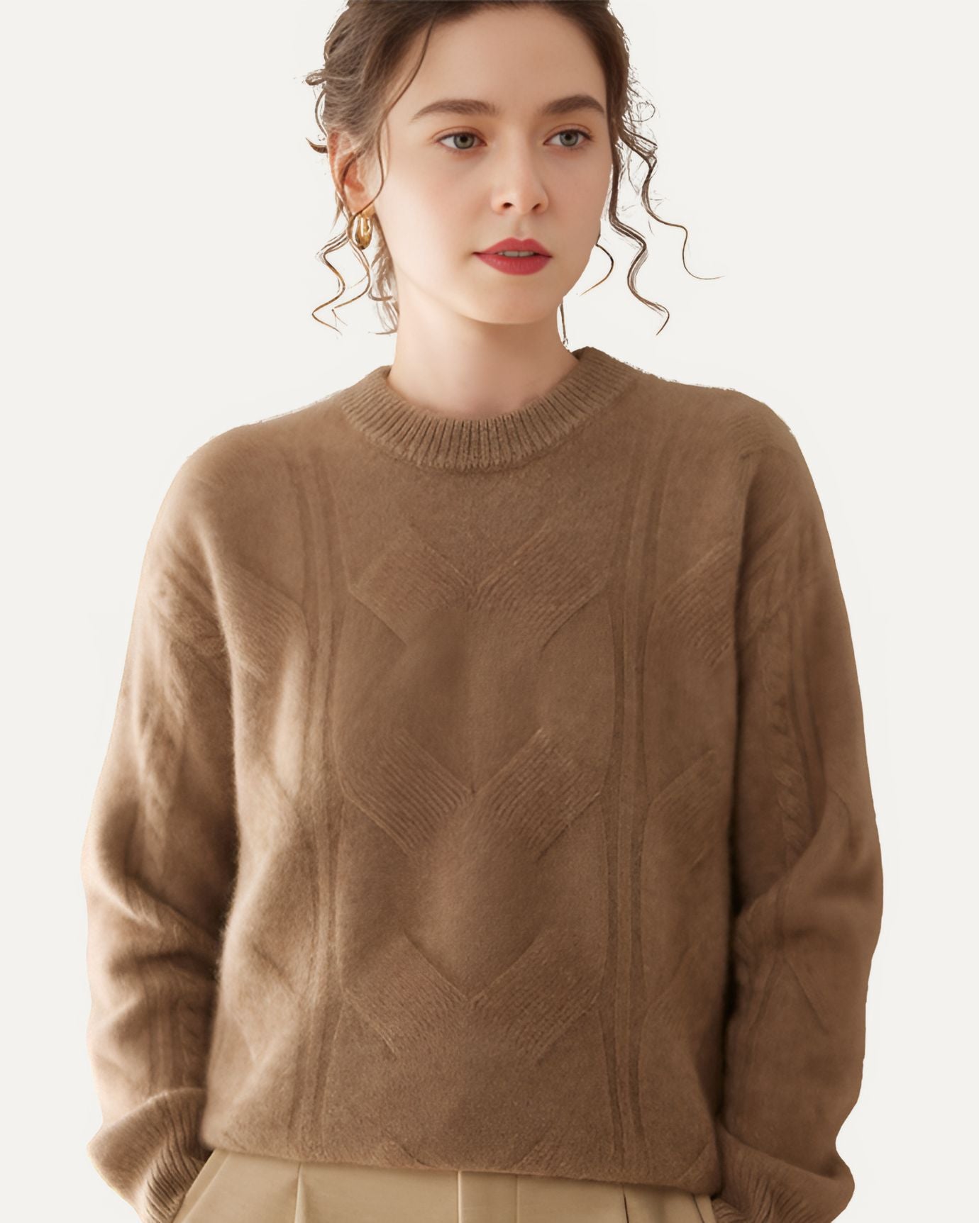 Rose Cashmere Sweater