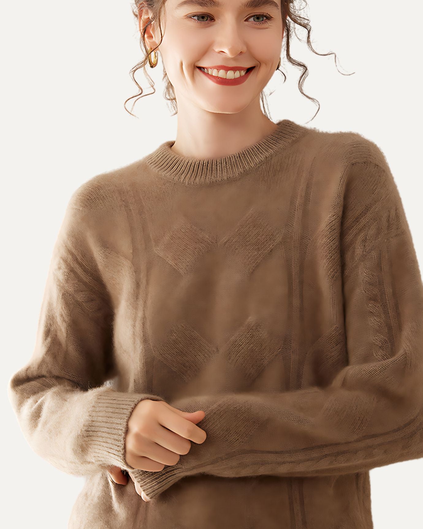 Rose Cashmere Sweater