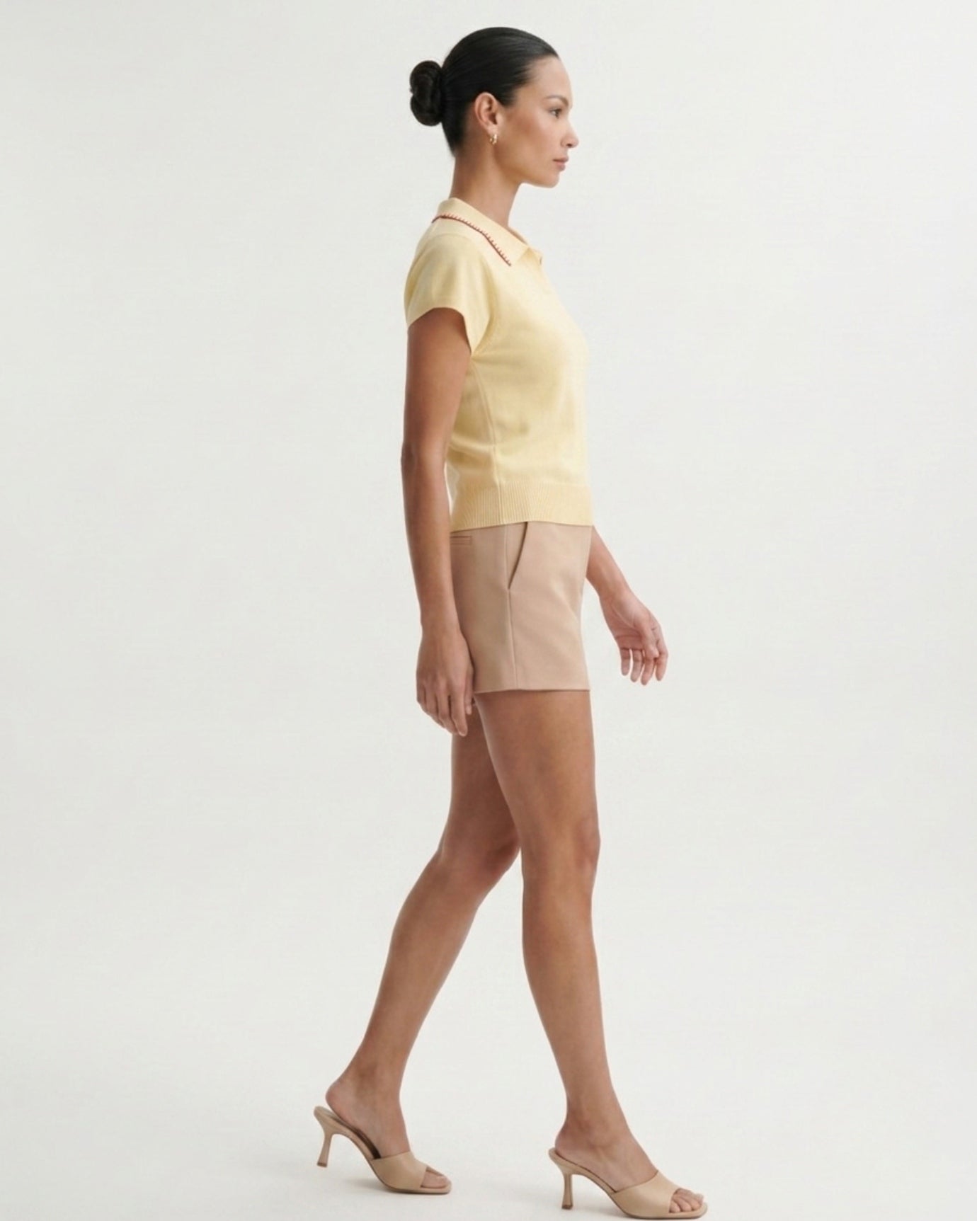 Marbella Yellow French Polo