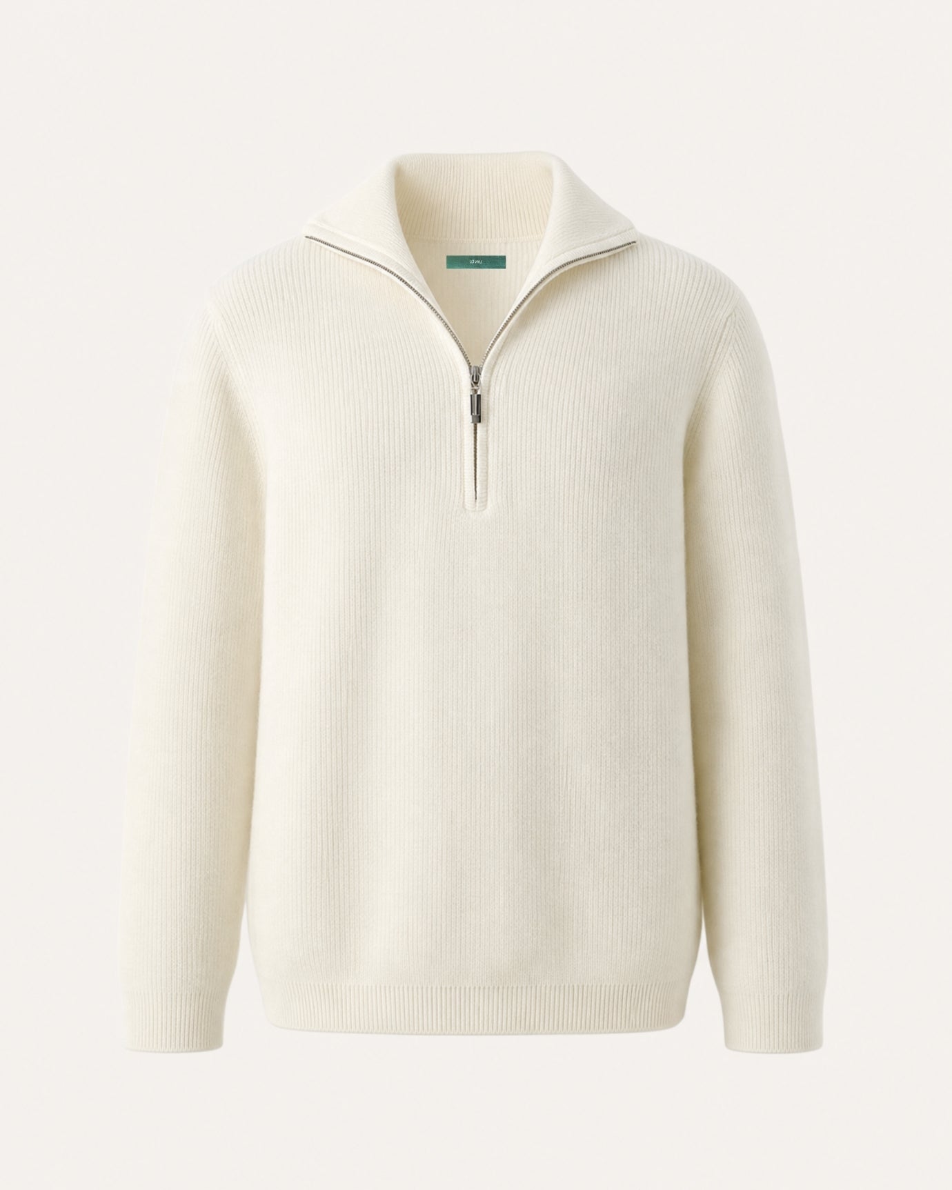 St Moritz Half-Zip Cashmere Knit Pullover