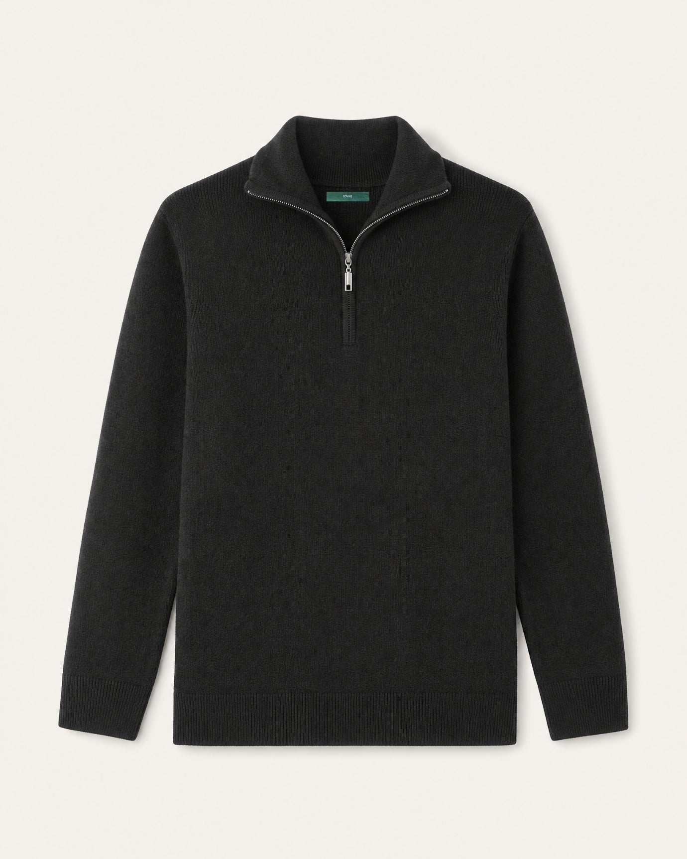 St Moritz Half-Zip Cashmere Knit Pullover