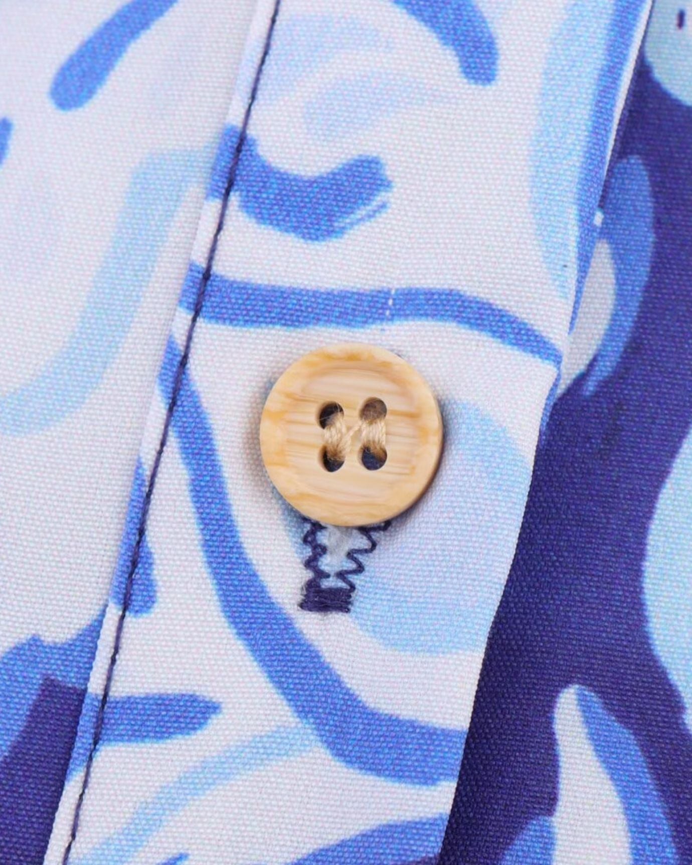 Blue Flower Shirt