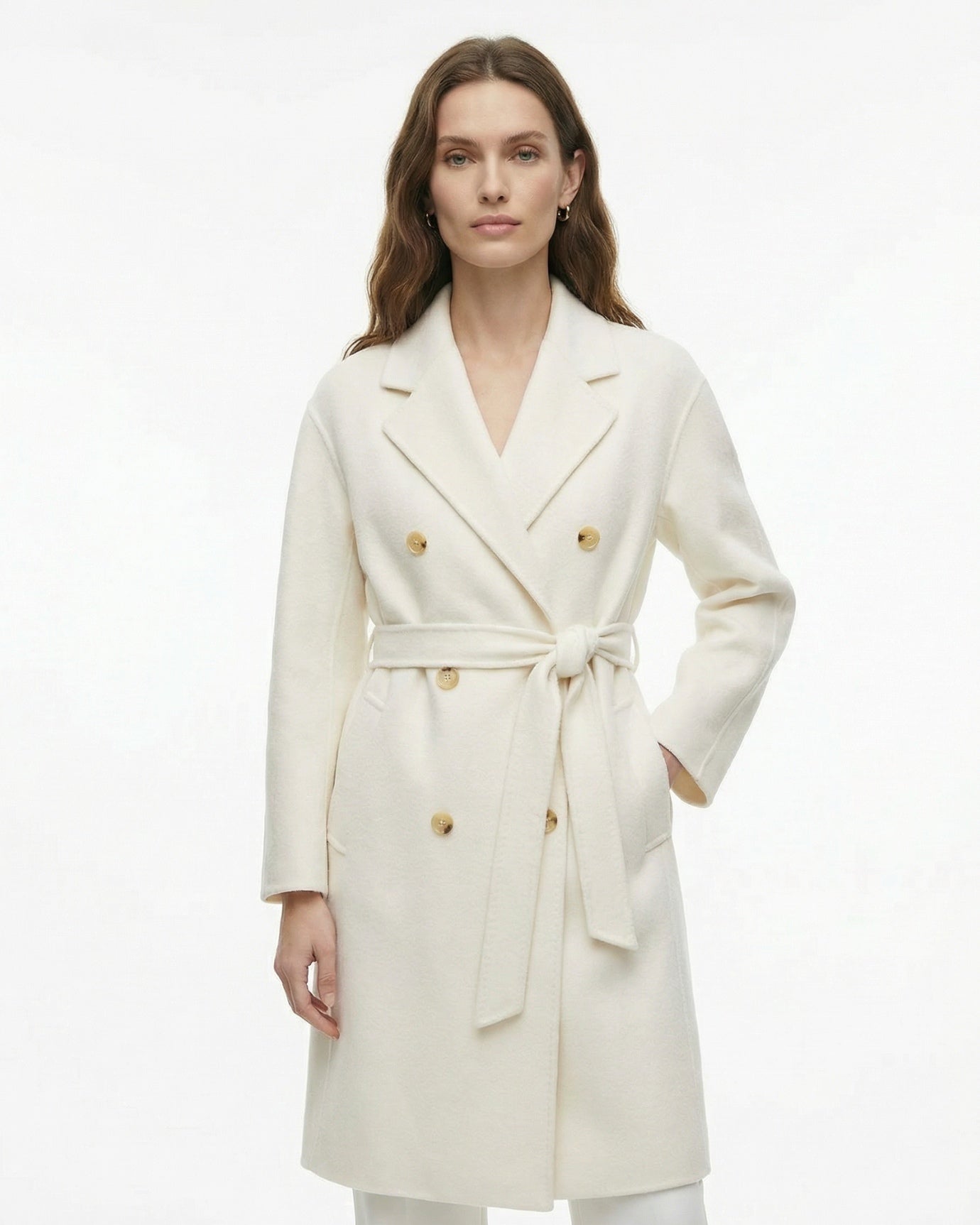 Handmade Alpaca Suli Velvet Double-Sided Cashmere Coat