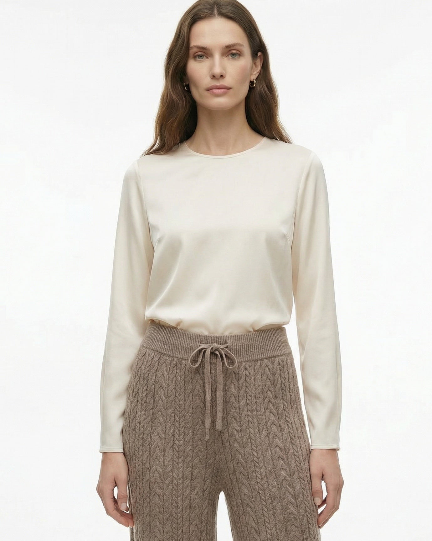 Thicked Wool Trousers Woman