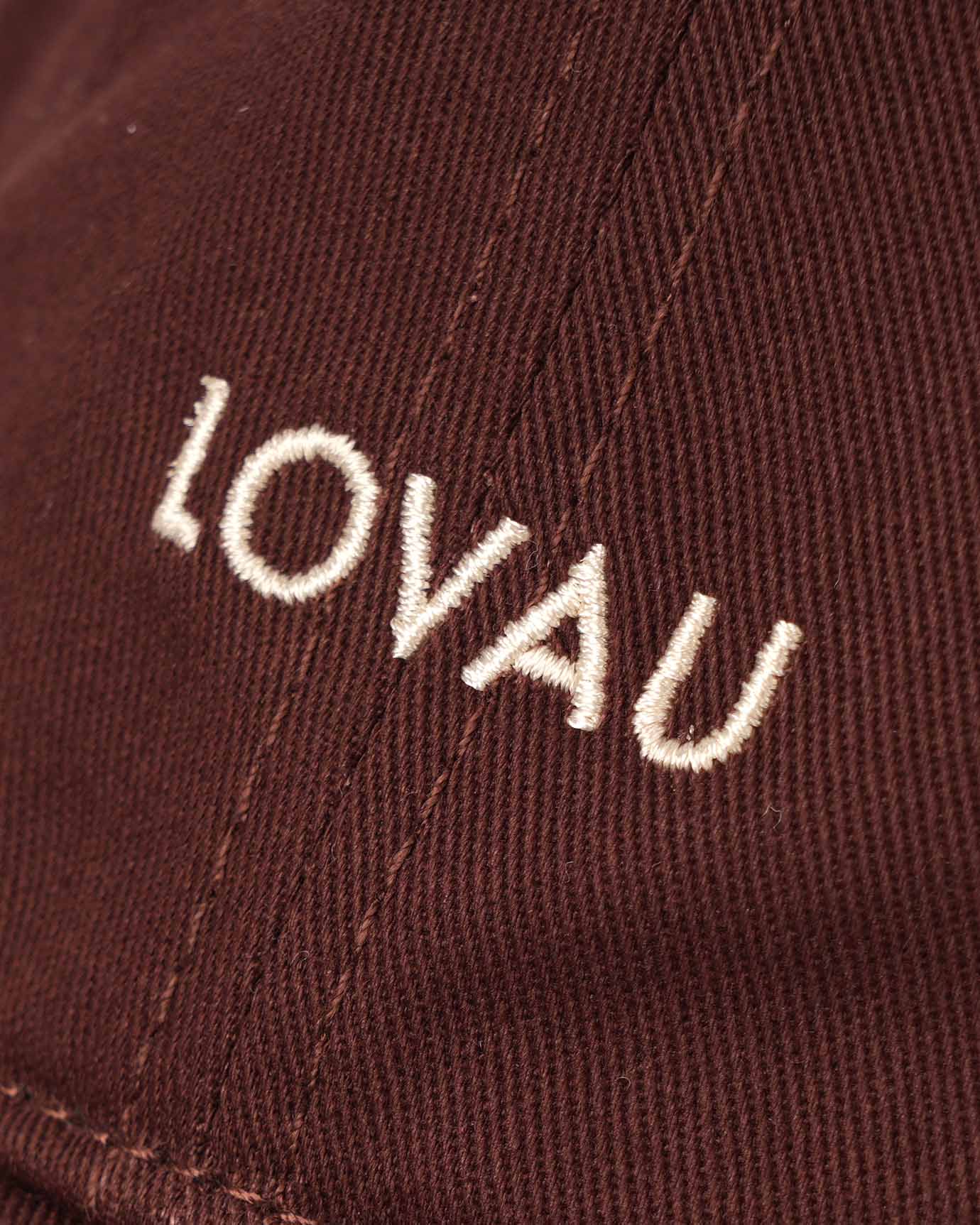 Milan Cap x Lovau Bordeaux Cotton