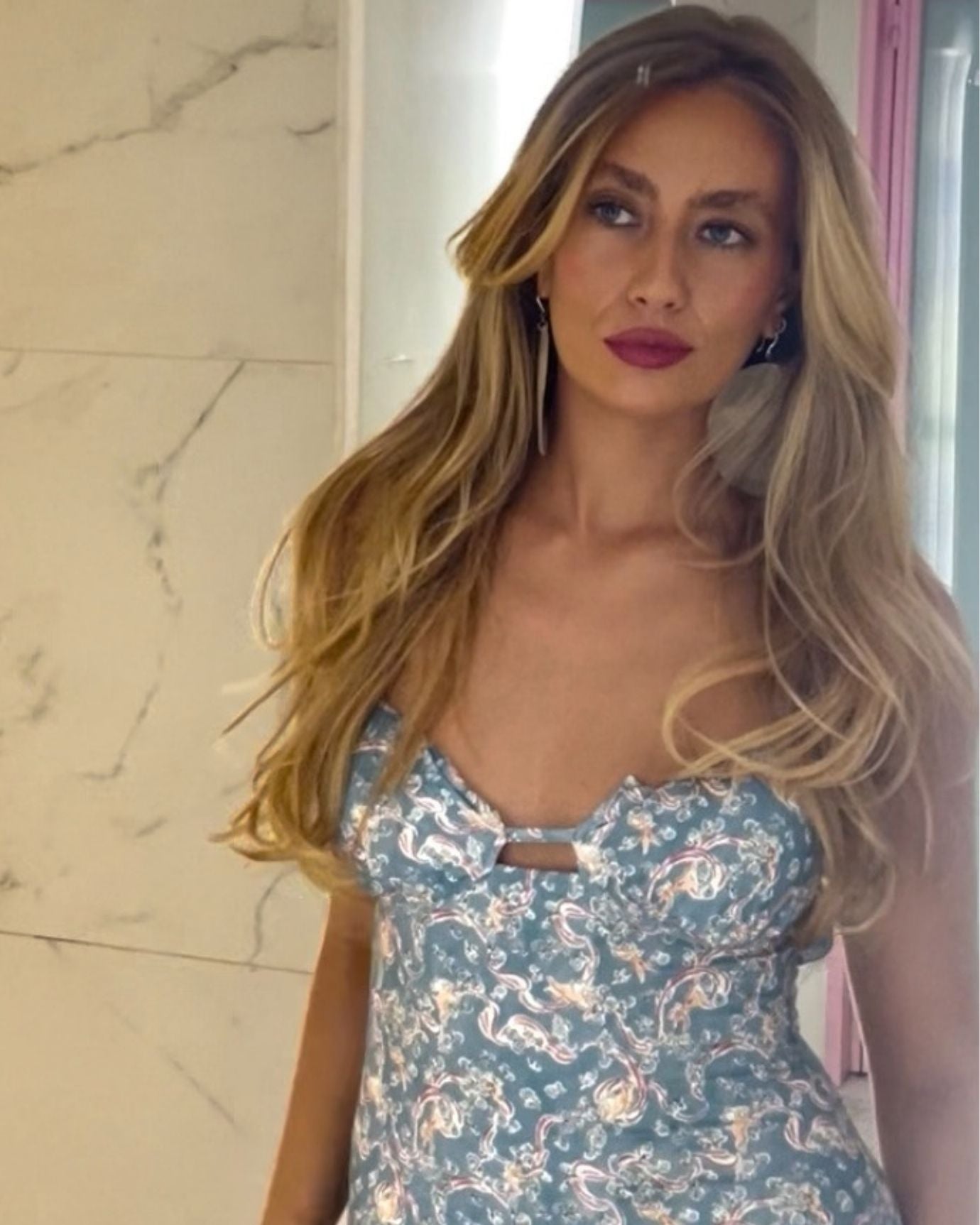 Vestido Flower Ski