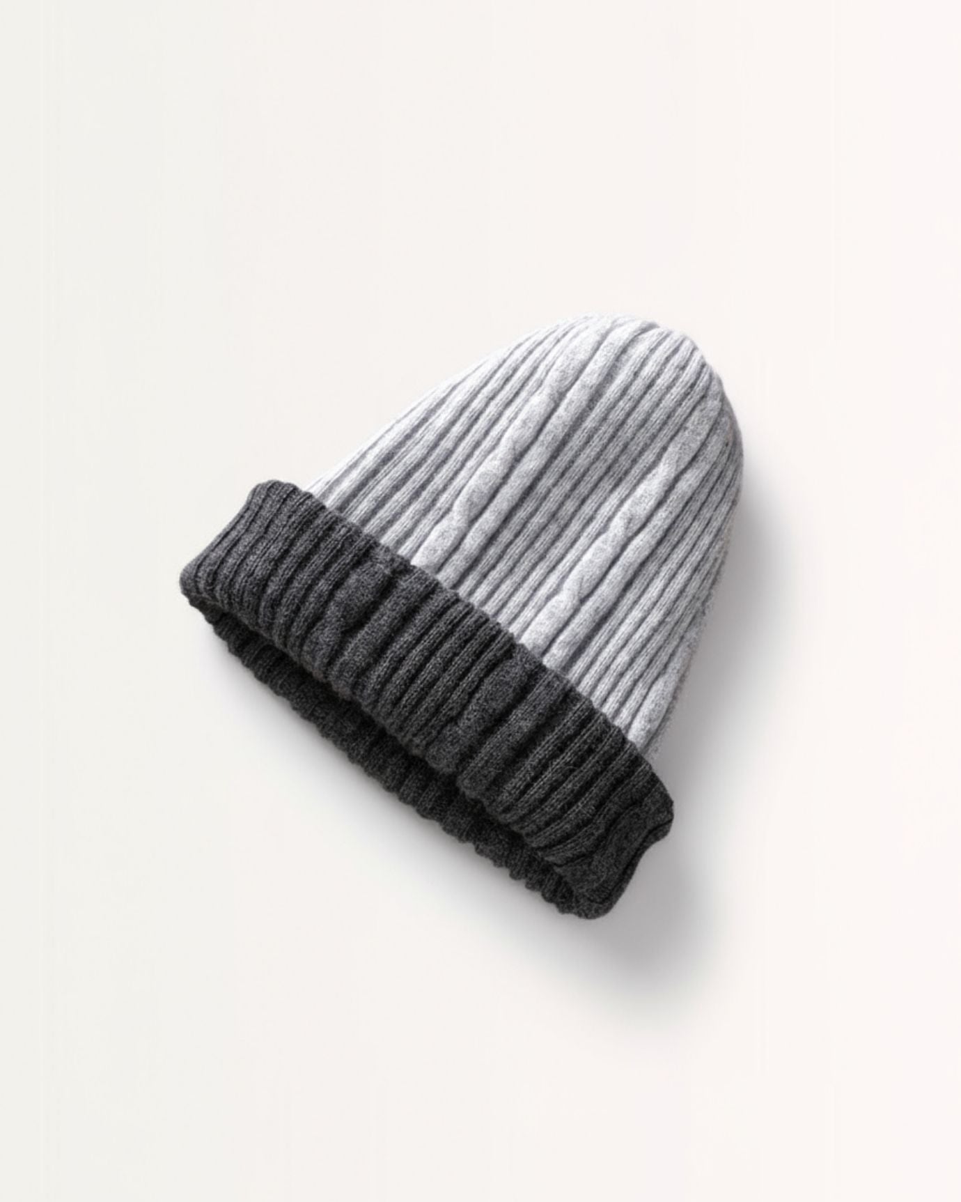 Cashmere Knitted Hat ear protection double-sided