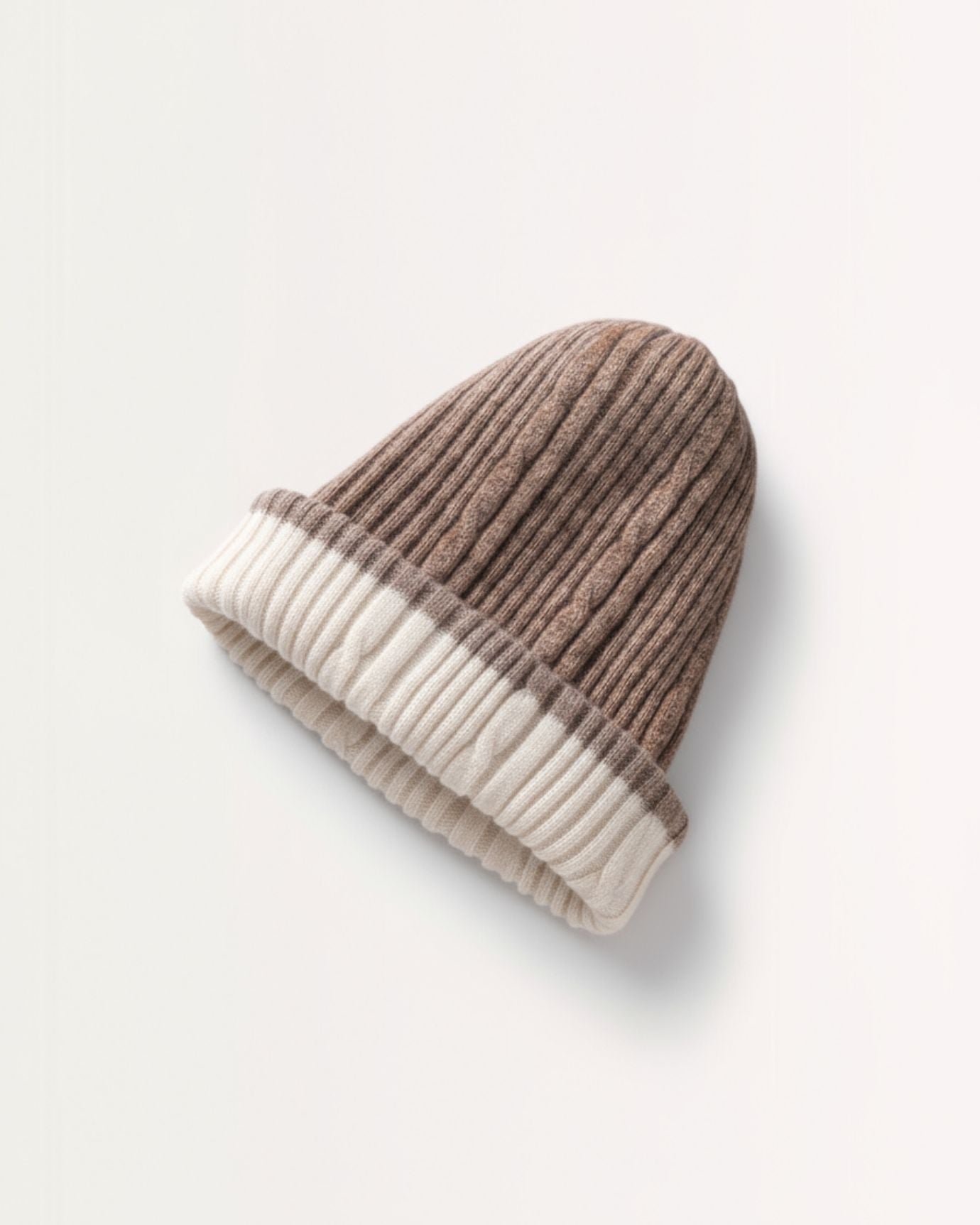 Cashmere Knitted Hat ear protection double-sided