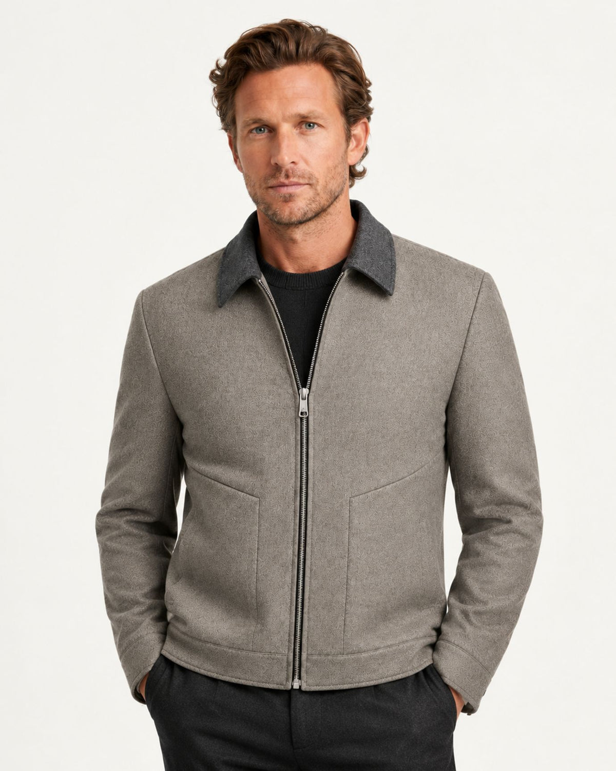 Boston Short Double-Faced Wool Jacket