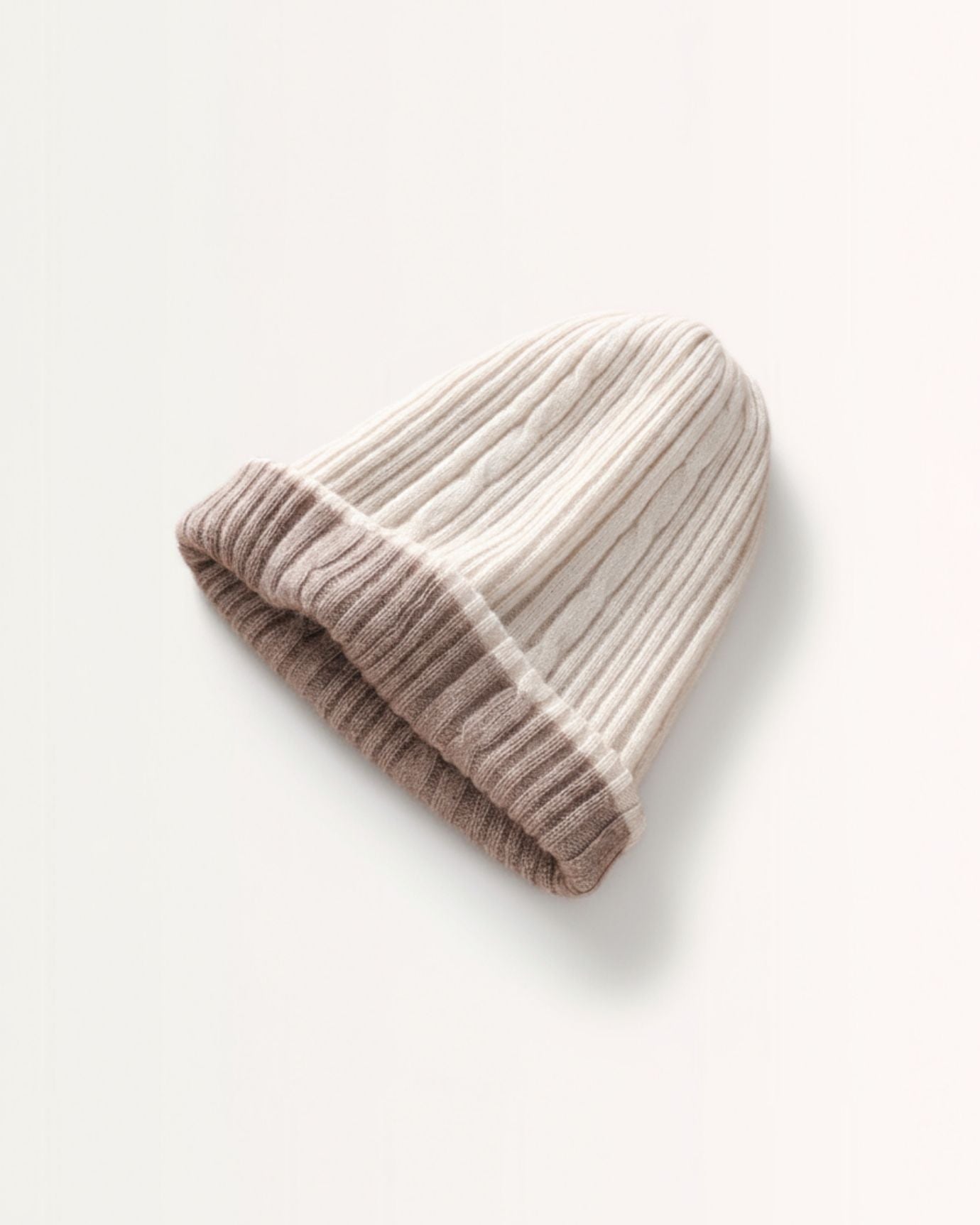 Cashmere Knitted Hat ear protection double-sided