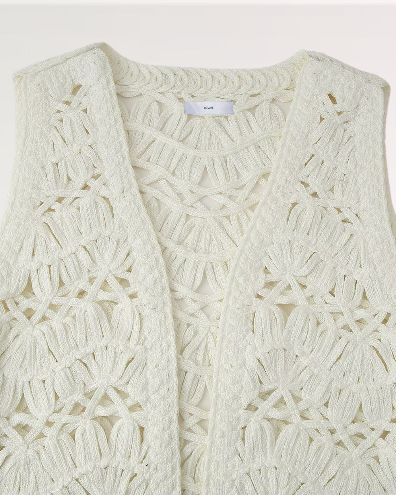 Chaleco de verano blanco