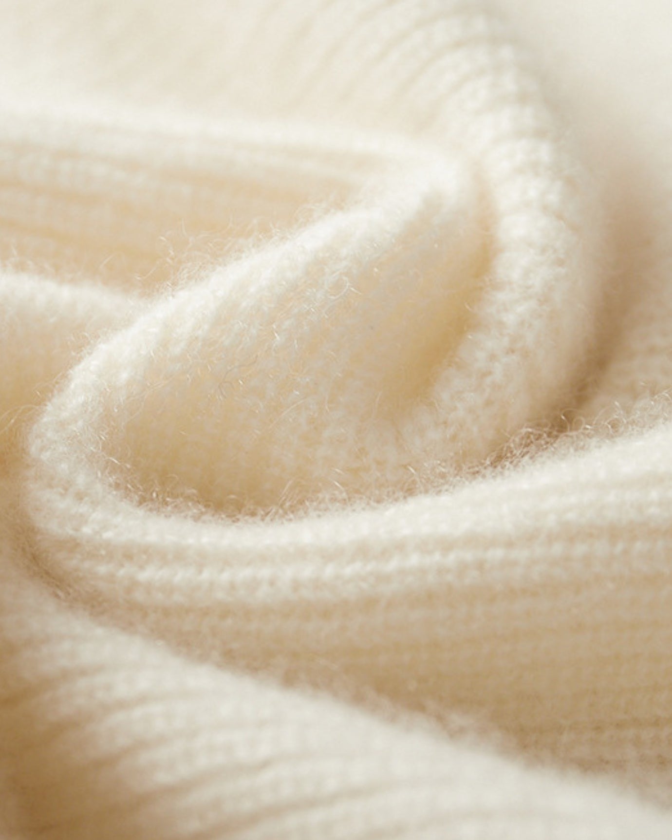 Cashmere Knit Zip Vest Collar