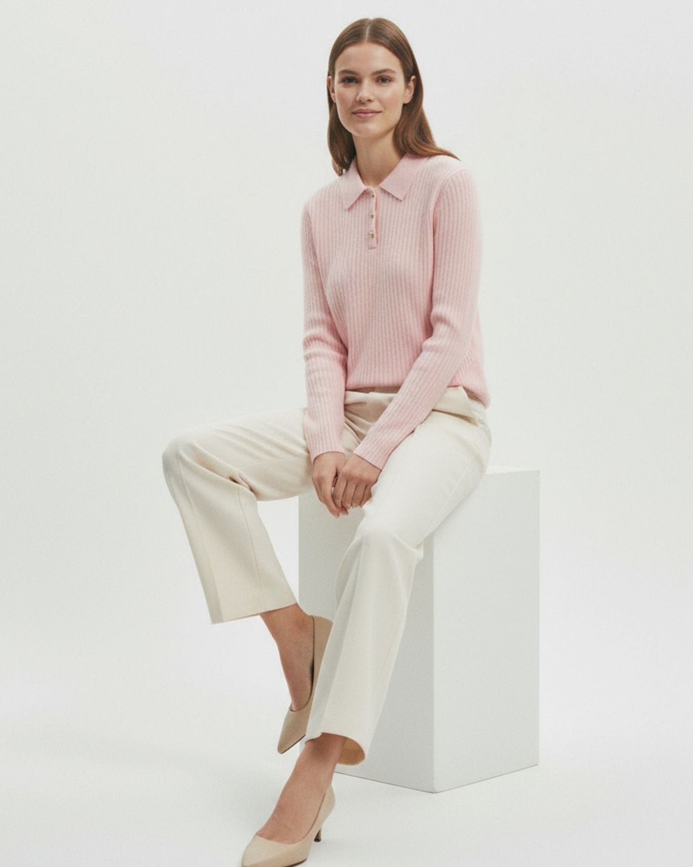 Cashmere Polo Woman