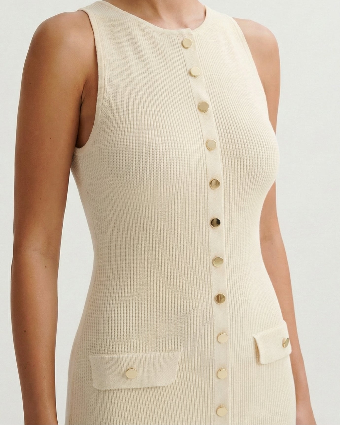 Old Money Knitted Dress