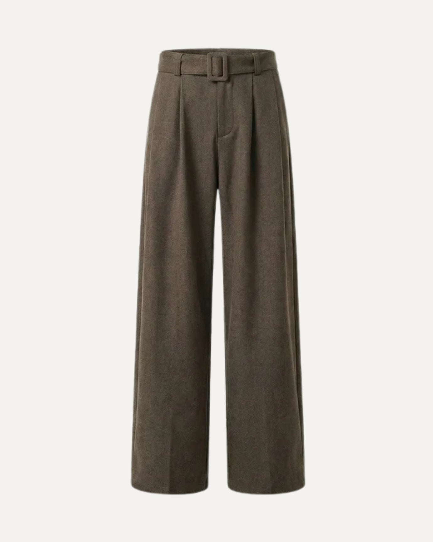 Pantalones plisados ​​estilo Old Money de Lovau | Pantalones de sastrería tridimensionales