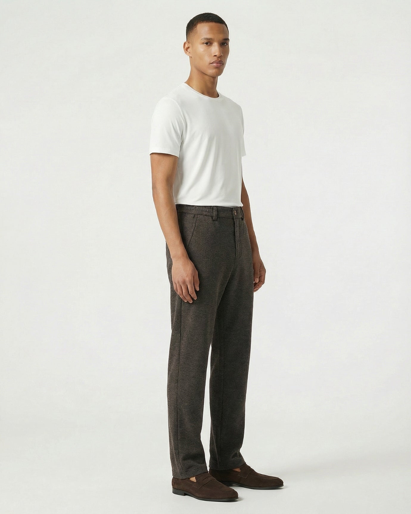 Old Money Style Trousers Loose Straight-Leg Pants