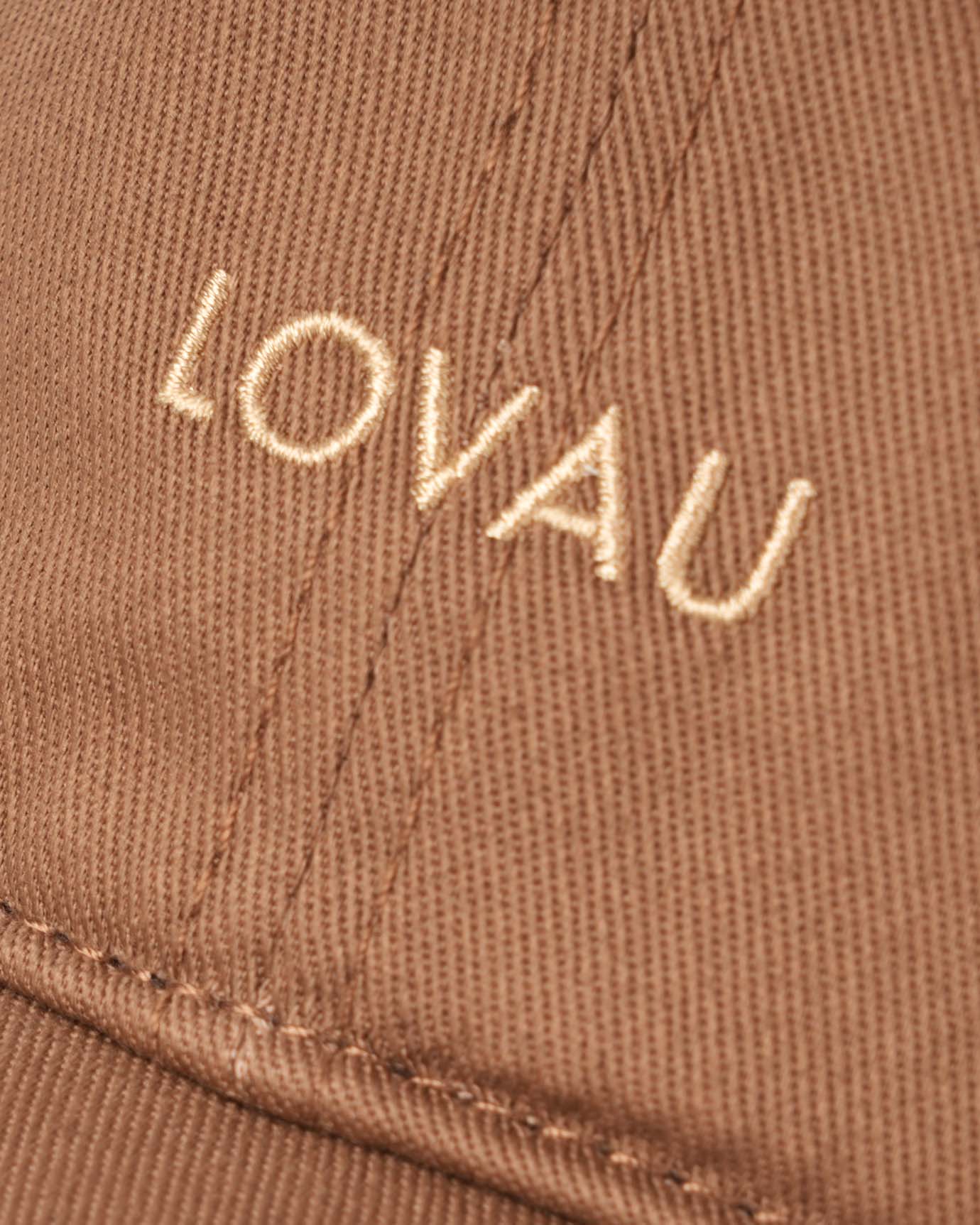 Paris Cap x Lovau Brown Cotton