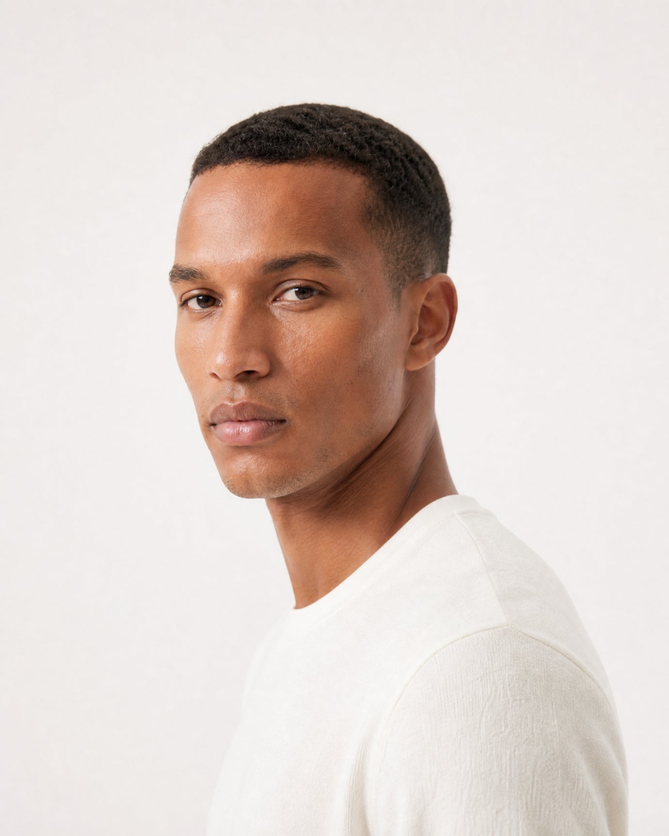 Mulberry Silk and Cashmere Knit T-Shirt
