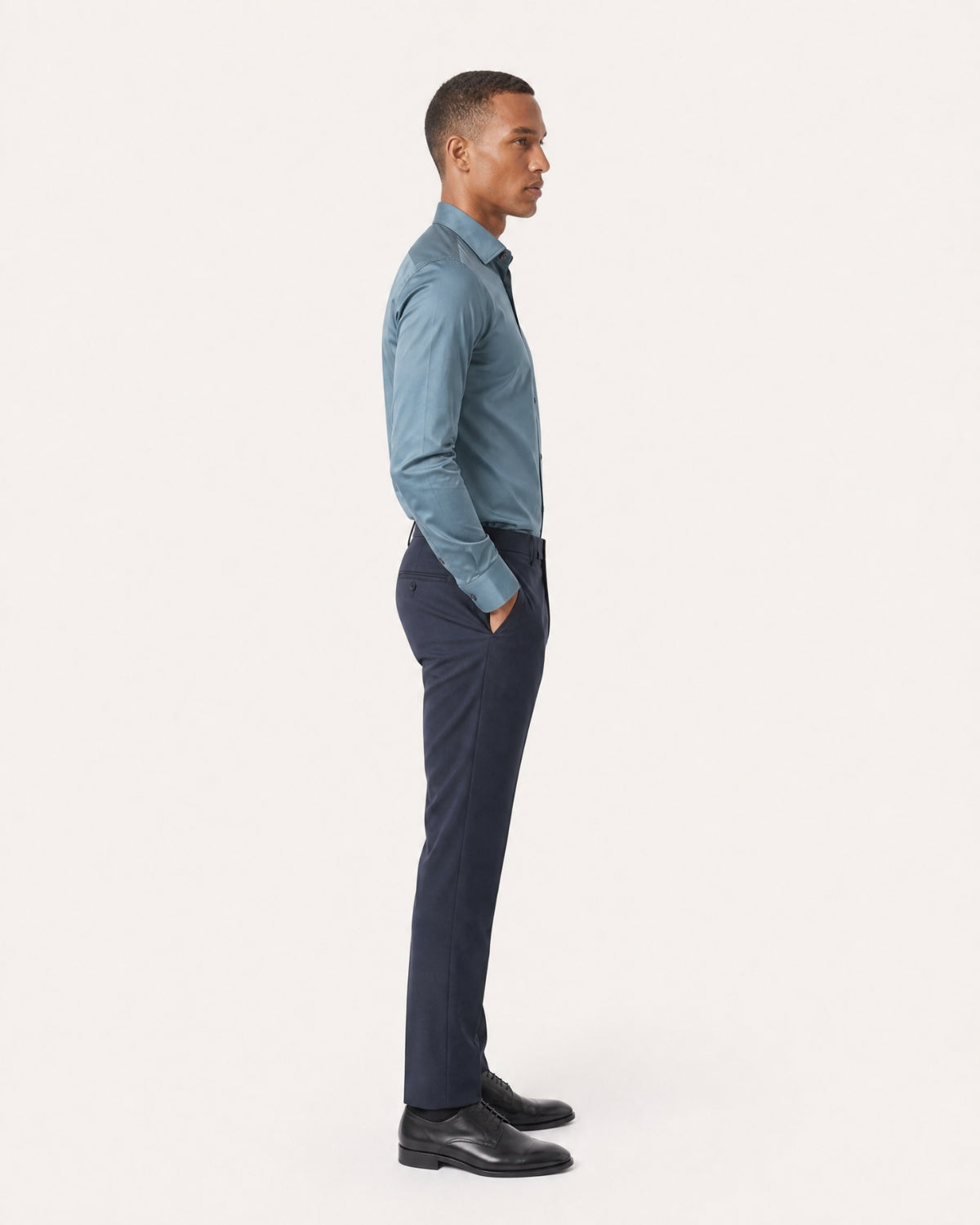 Hign-End Mulberry Silk Long-Sleeve Jacquard Shirt