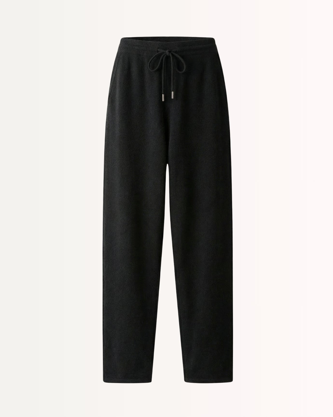 Pantalones holgados de lujo de lana de cachemira de edición limitada