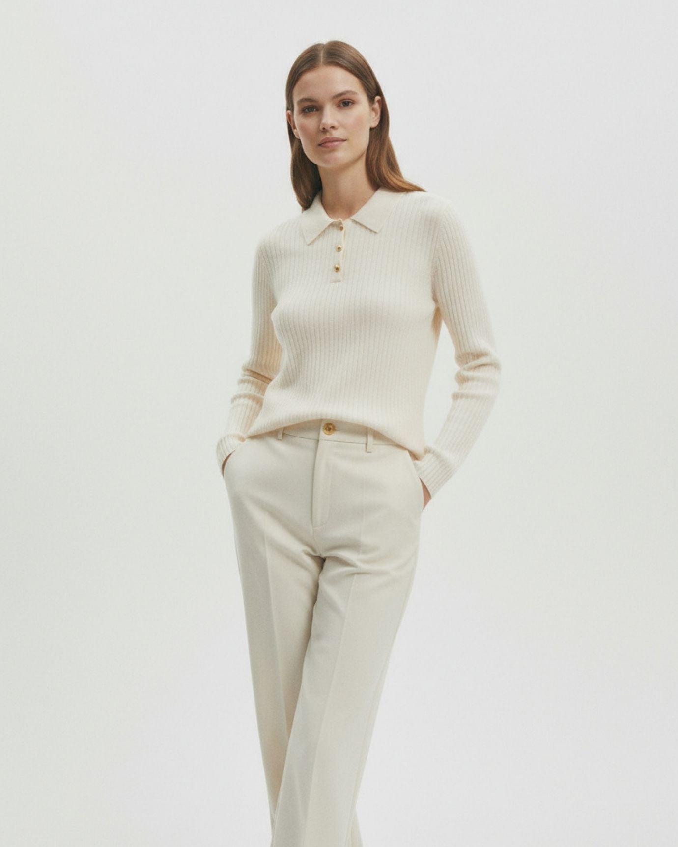Cashmere Polo Woman