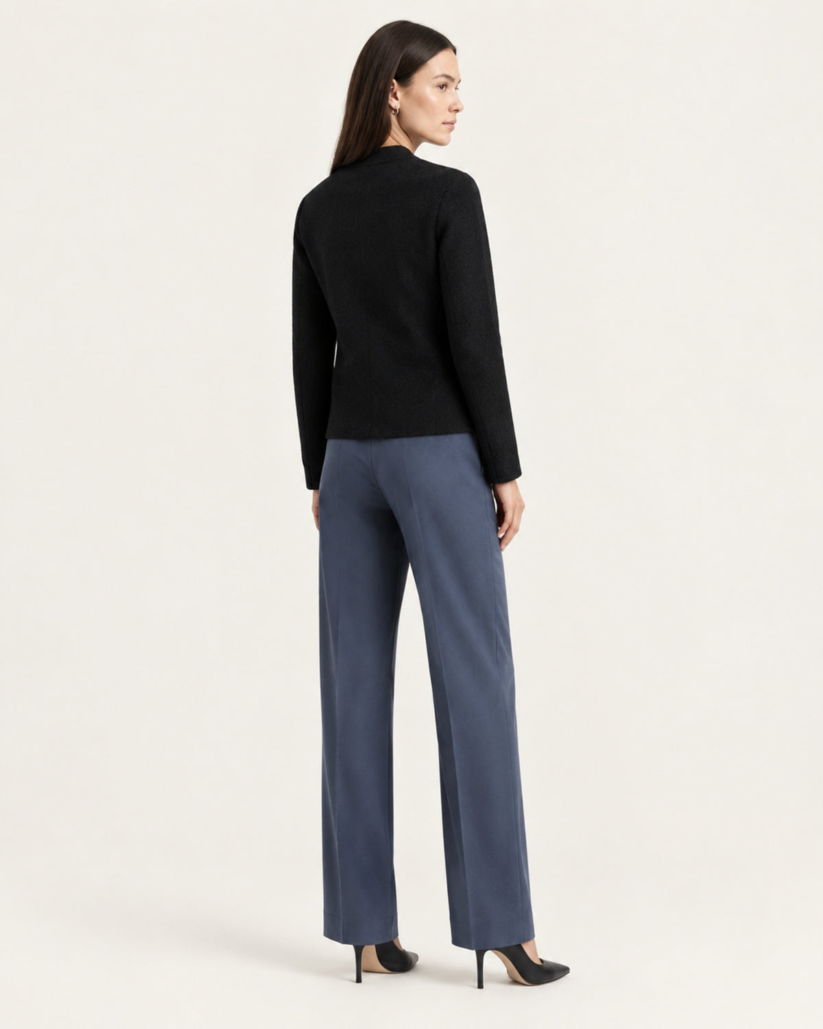 NY Cashmere Asymmetrical Zip Cardigan