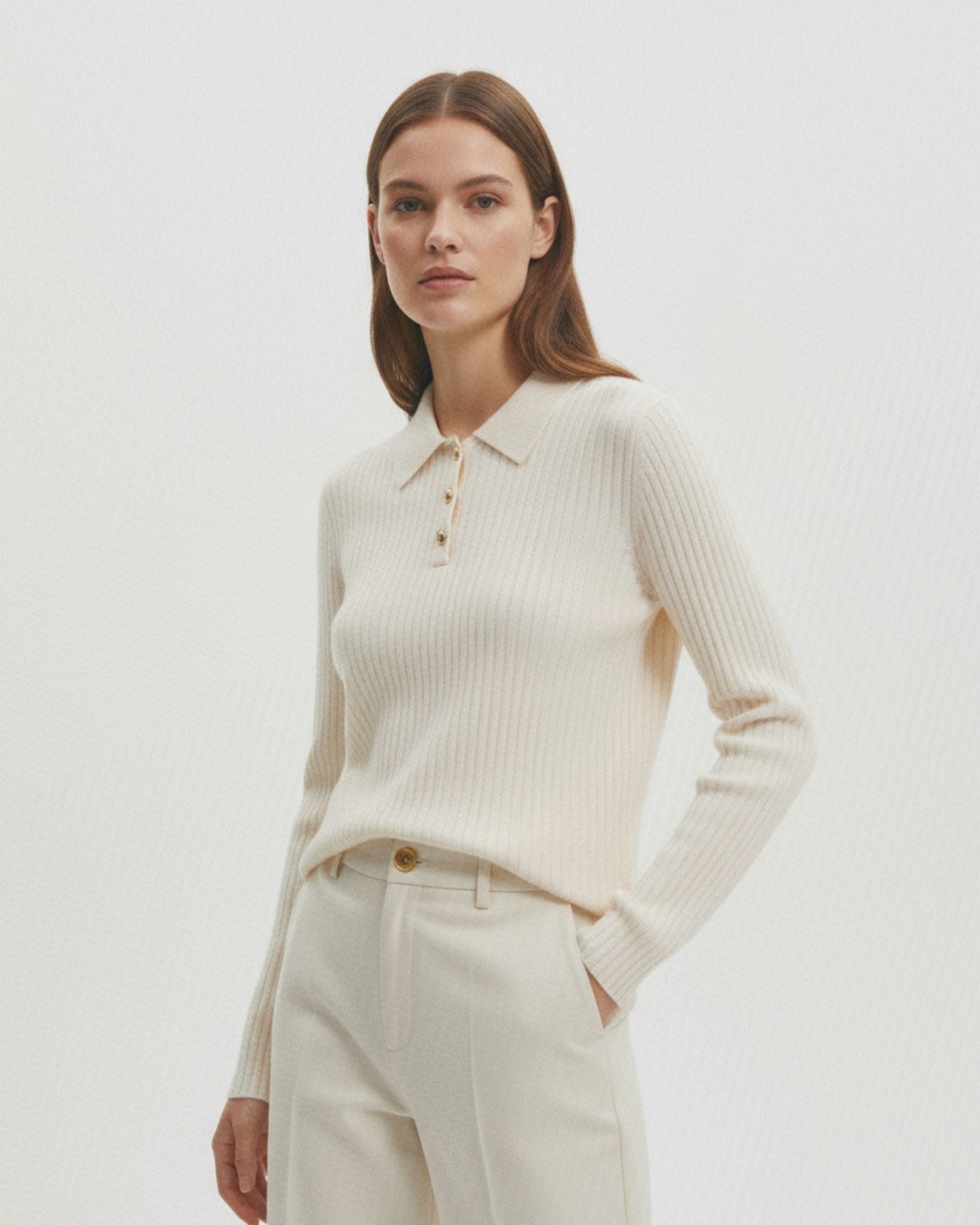 Cashmere Polo Woman