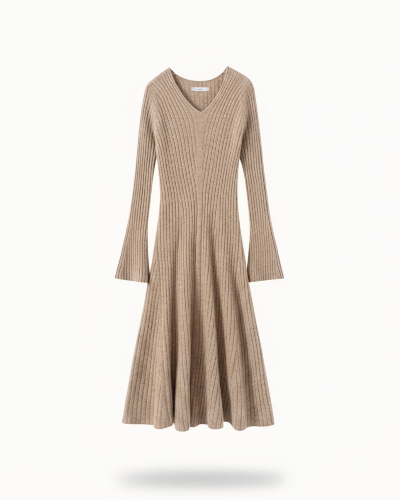 Cashmere Dress Skin Proof Tested V-Neck