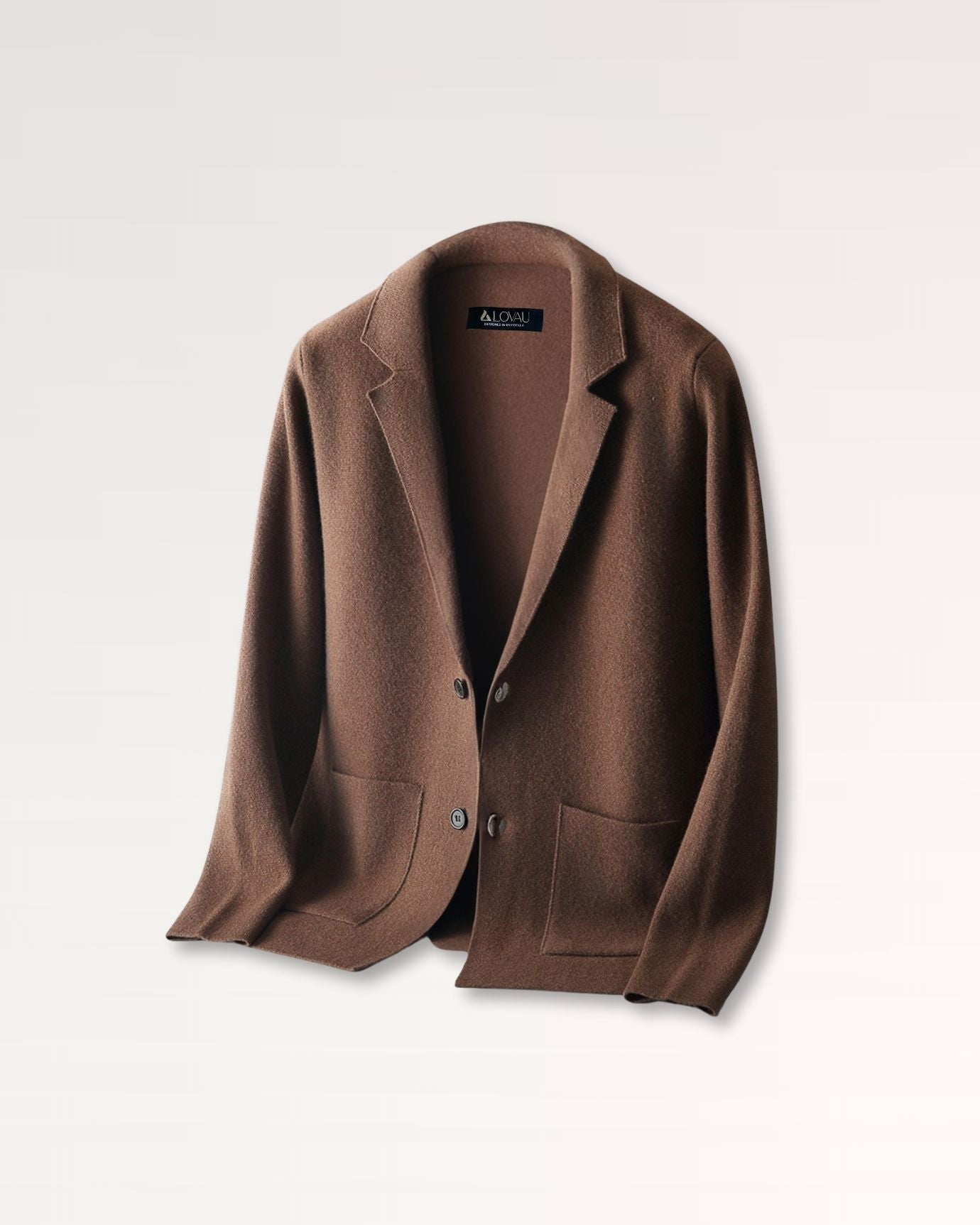 Lovau Cardigan Blazer Wool Cashmere Blend
