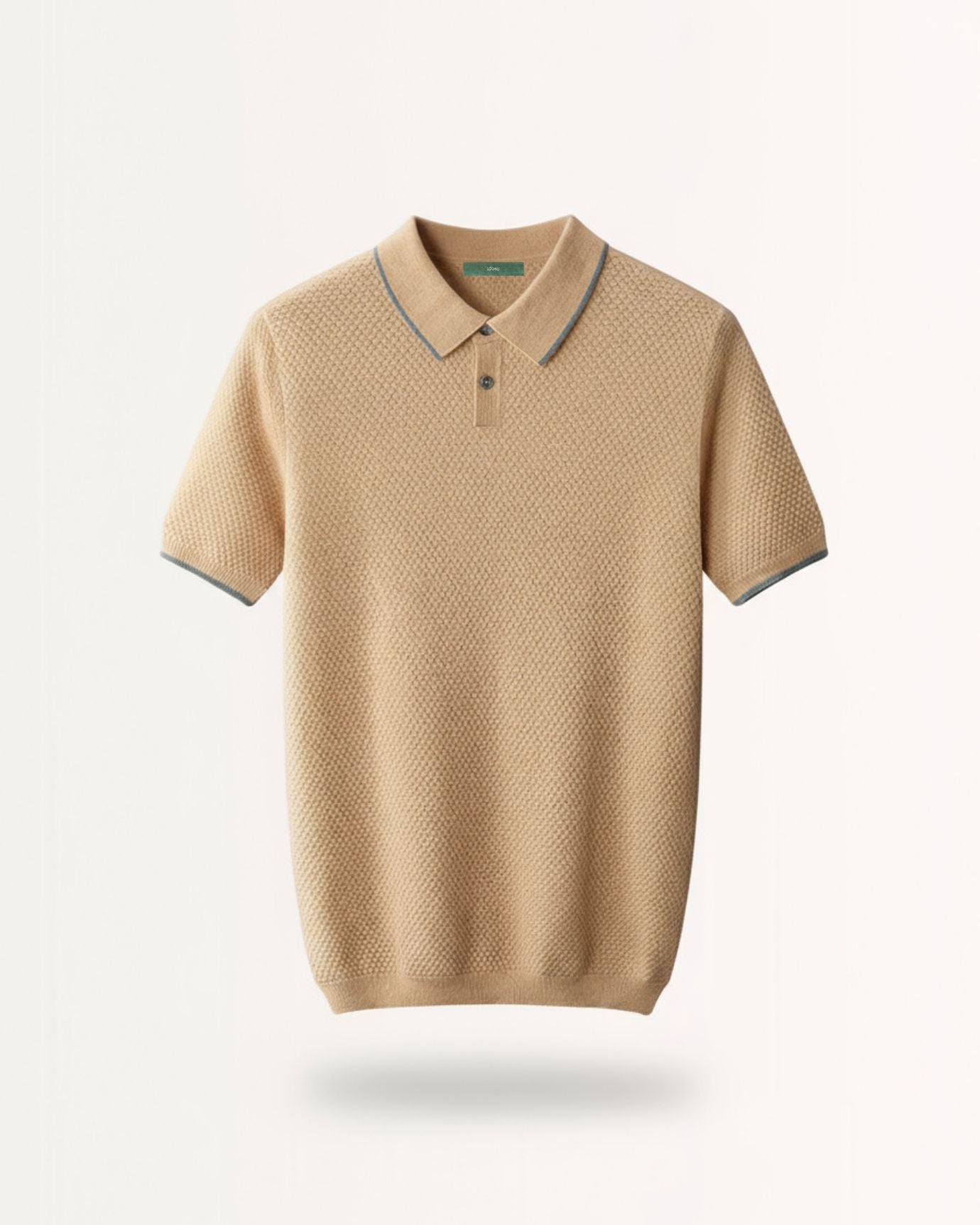 Cashmere Polo Short Sleeve Business Casual