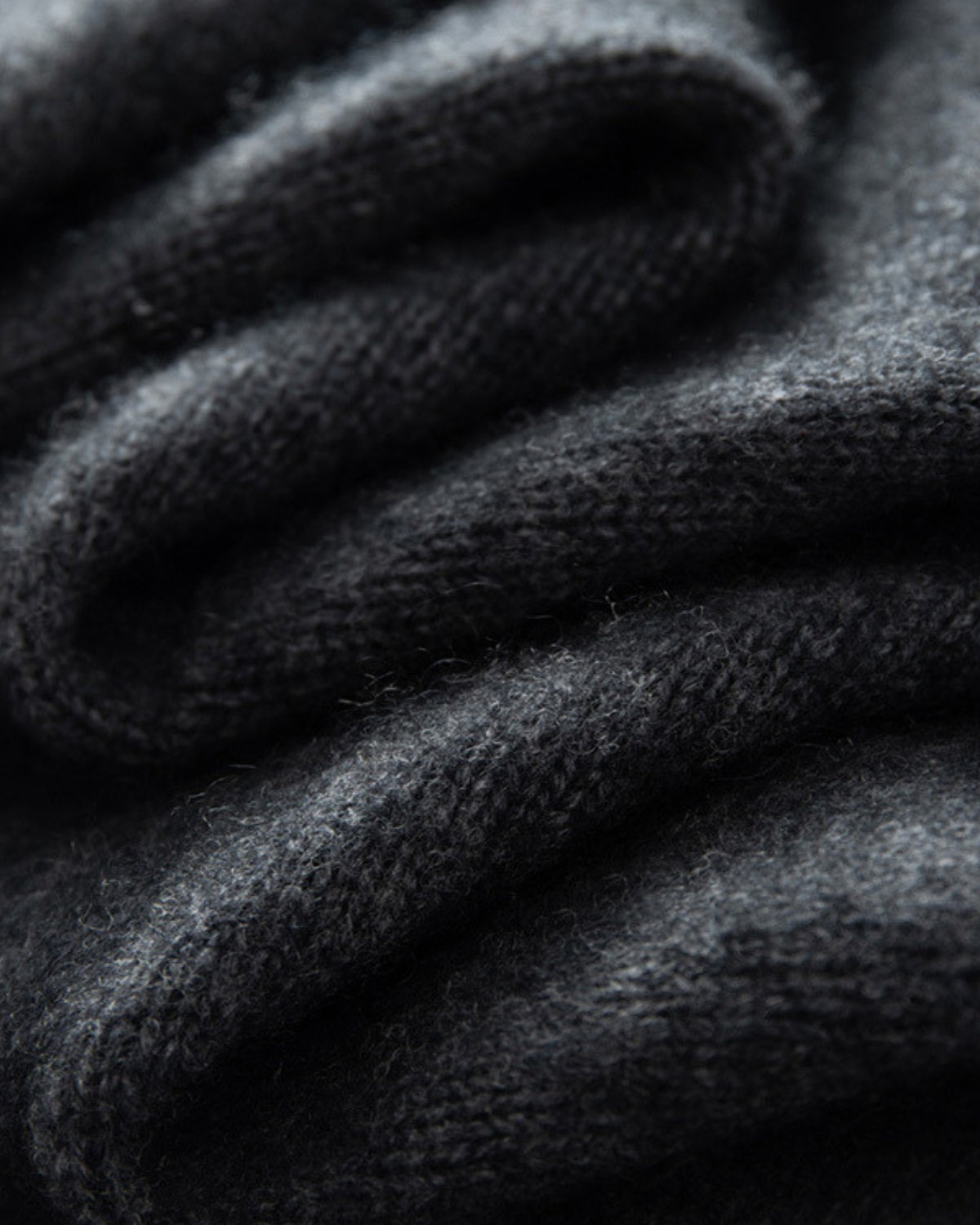 Cashmere Basic Knit Short-Sleeve Tee
