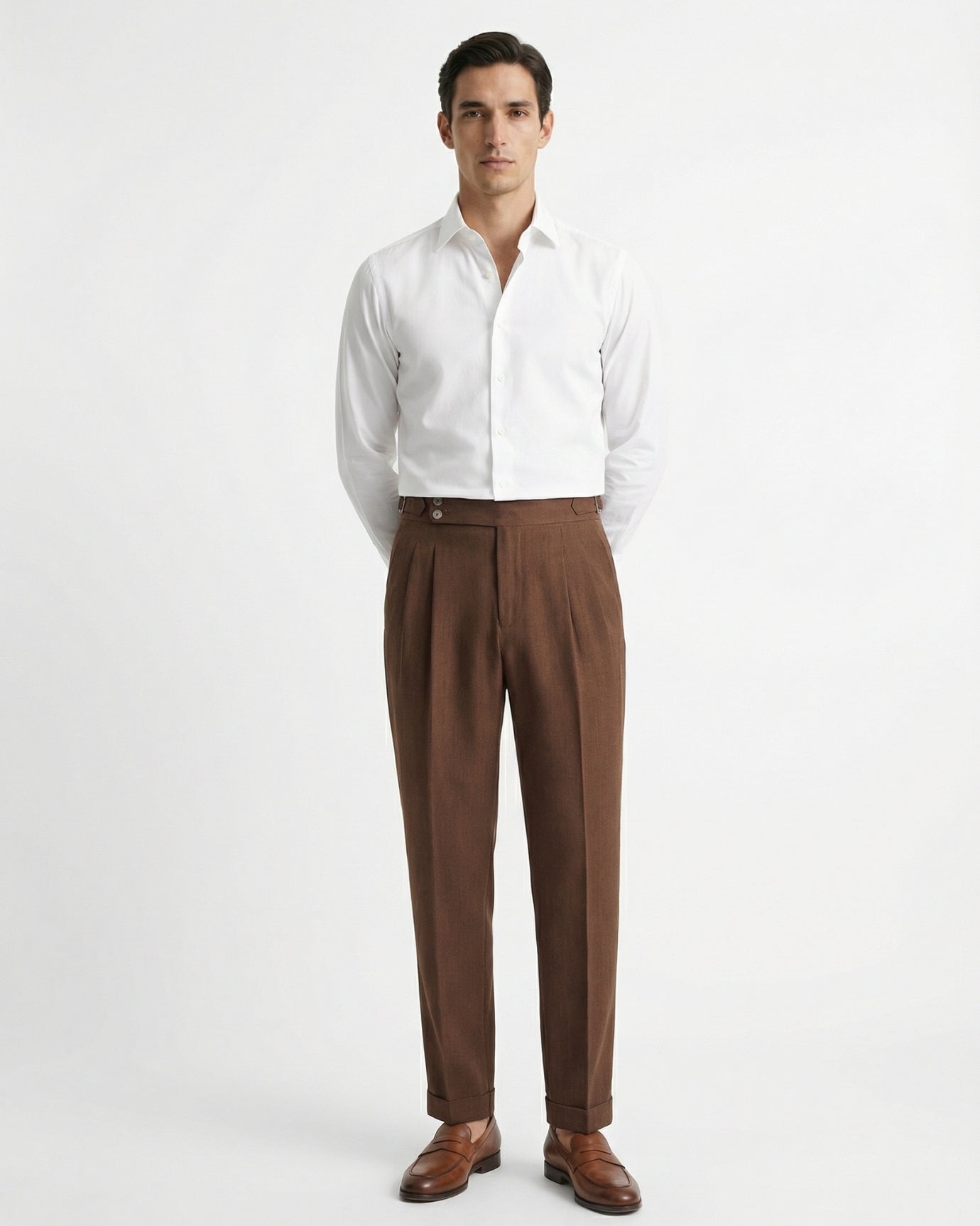 Marbella Trousers Double Pleat Naples