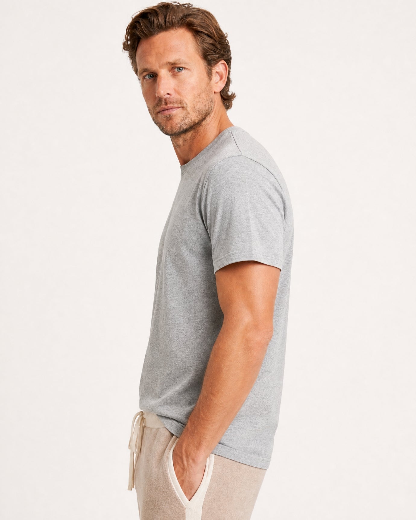High-End Thick Cashmere Elastic Waist Comfort